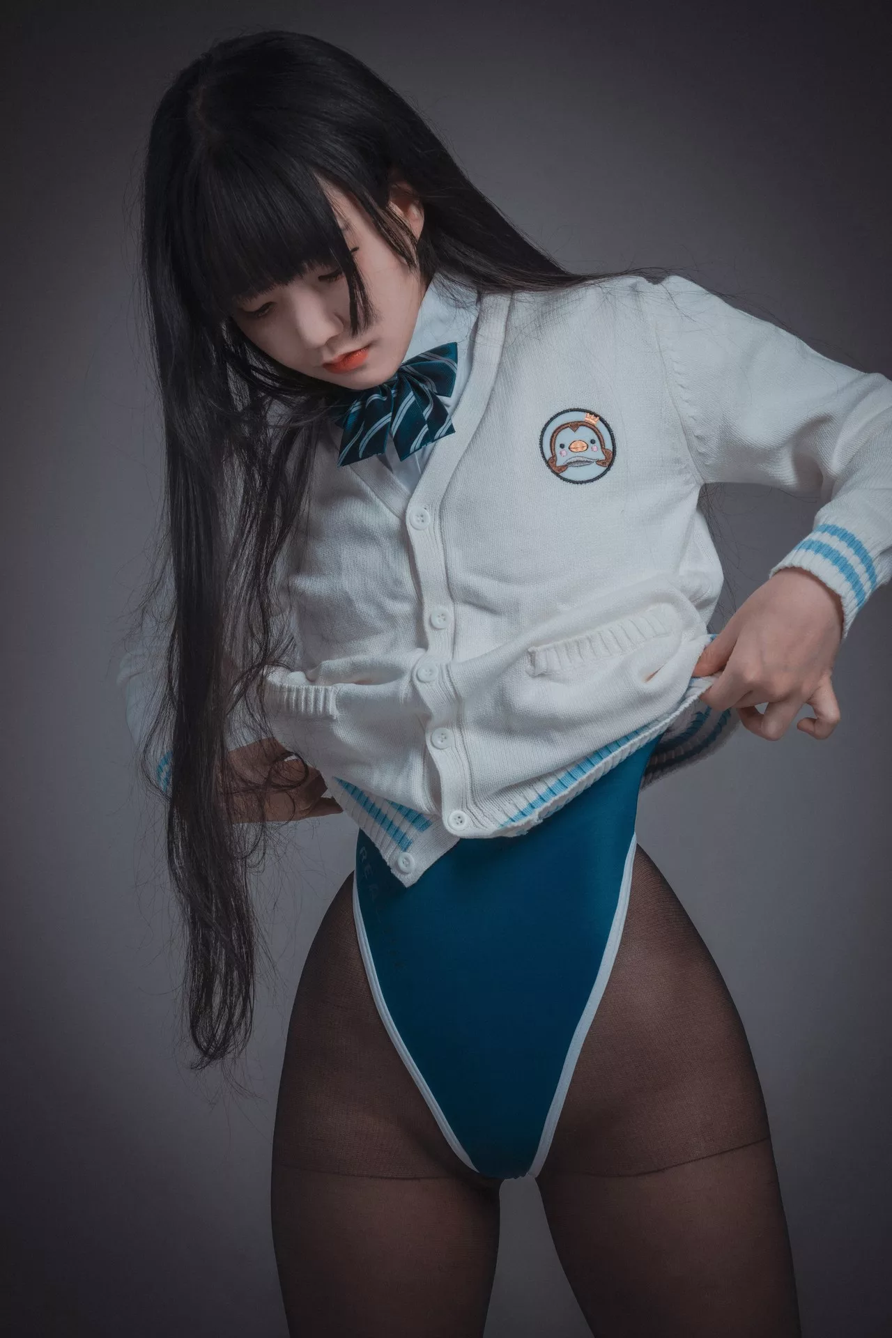 Lesson 优秀写真组图】 Jenny 韩国 10 模特 模特 大佳玩 写真 【DJAWA (46P) Jeong 韩国 Ver.A Swimming