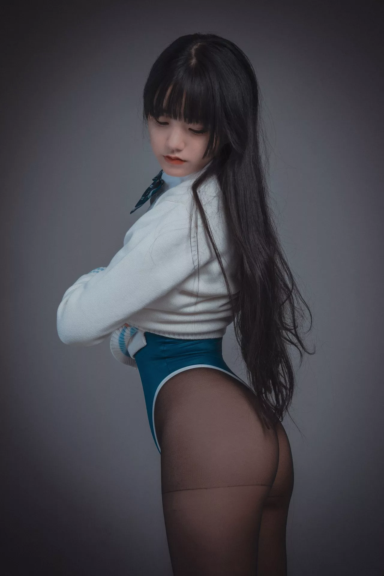 Lesson 优秀写真组图】 Jenny 韩国 10 模特 模特 大佳玩 写真 【DJAWA (46P) Jeong 韩国 Ver.A Swimming