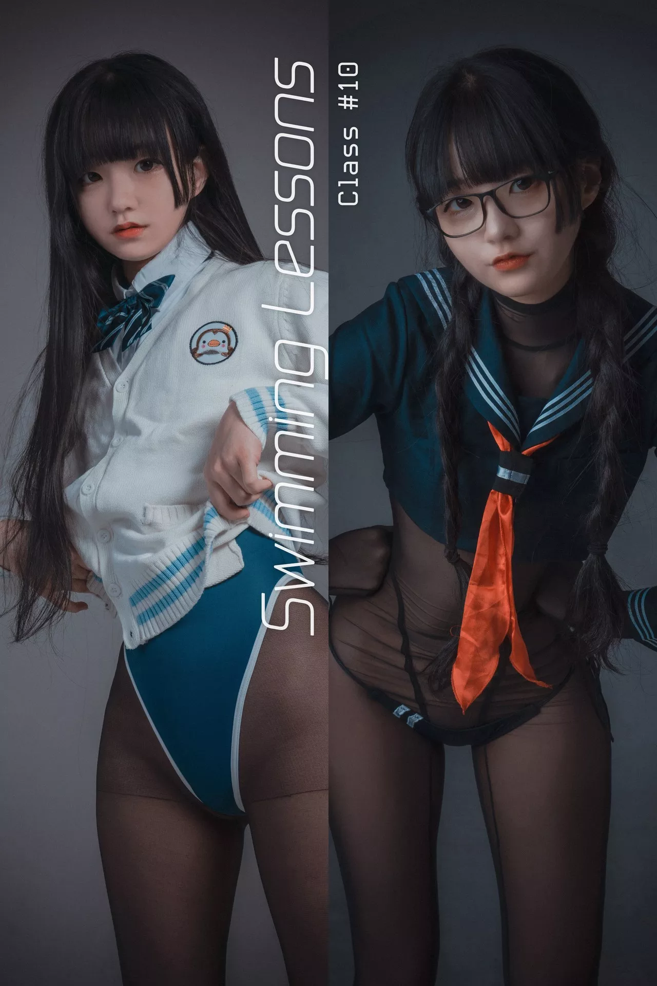 Lesson 优秀写真组图】 Jenny 韩国 10 模特 模特 大佳玩 写真 【DJAWA (46P) Jeong 韩国 Ver.A Swimming