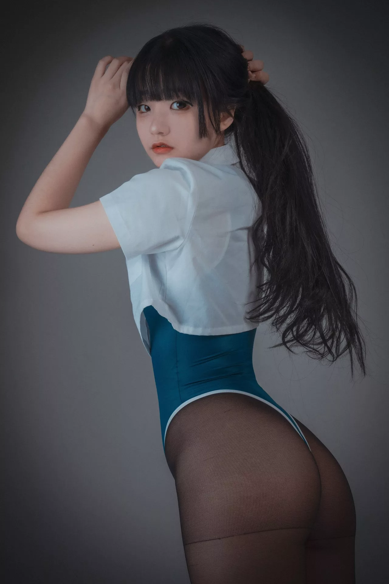 Lesson 优秀写真组图】 Jenny 韩国 10 模特 模特 大佳玩 写真 【DJAWA (46P) Jeong 韩国 Ver.A Swimming