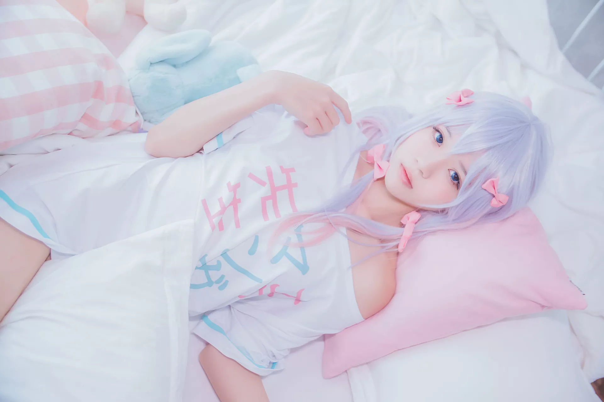 福报 Izumi sensei 喵】 和泉纱�F (Eromanga 樱桃 Sagiri 尤物 【Lori 先生) Cosplay