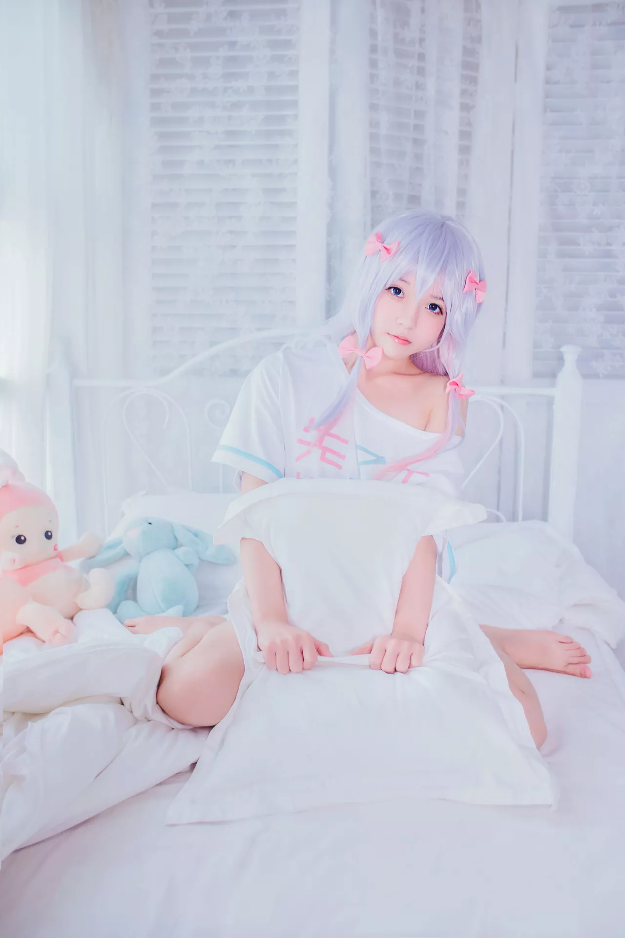 福报 Izumi sensei 喵】 和泉纱�F (Eromanga 樱桃 Sagiri 尤物 【Lori 先生) Cosplay