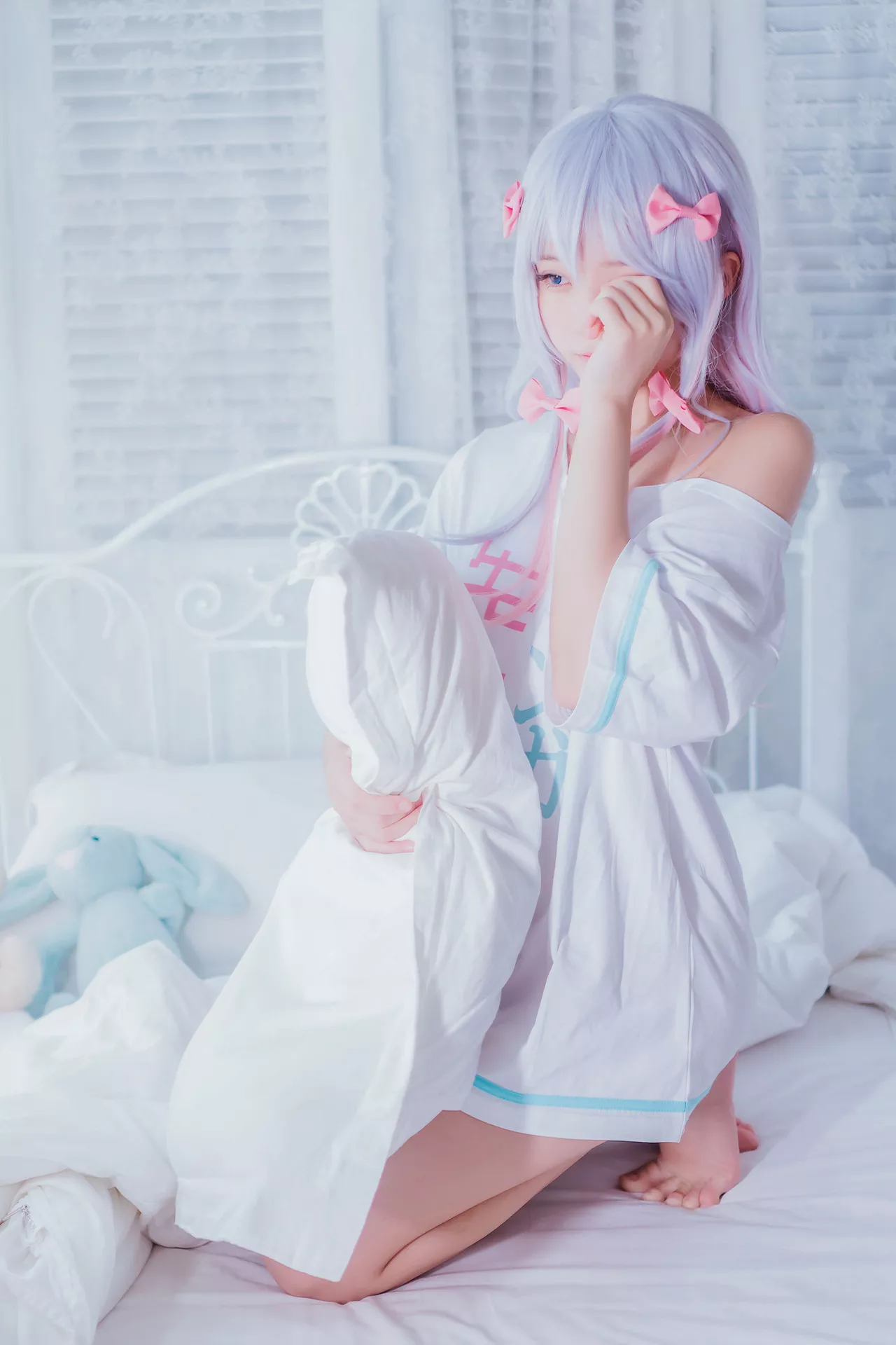 福报 Izumi sensei 喵】 和泉纱�F (Eromanga 樱桃 Sagiri 尤物 【Lori 先生) Cosplay