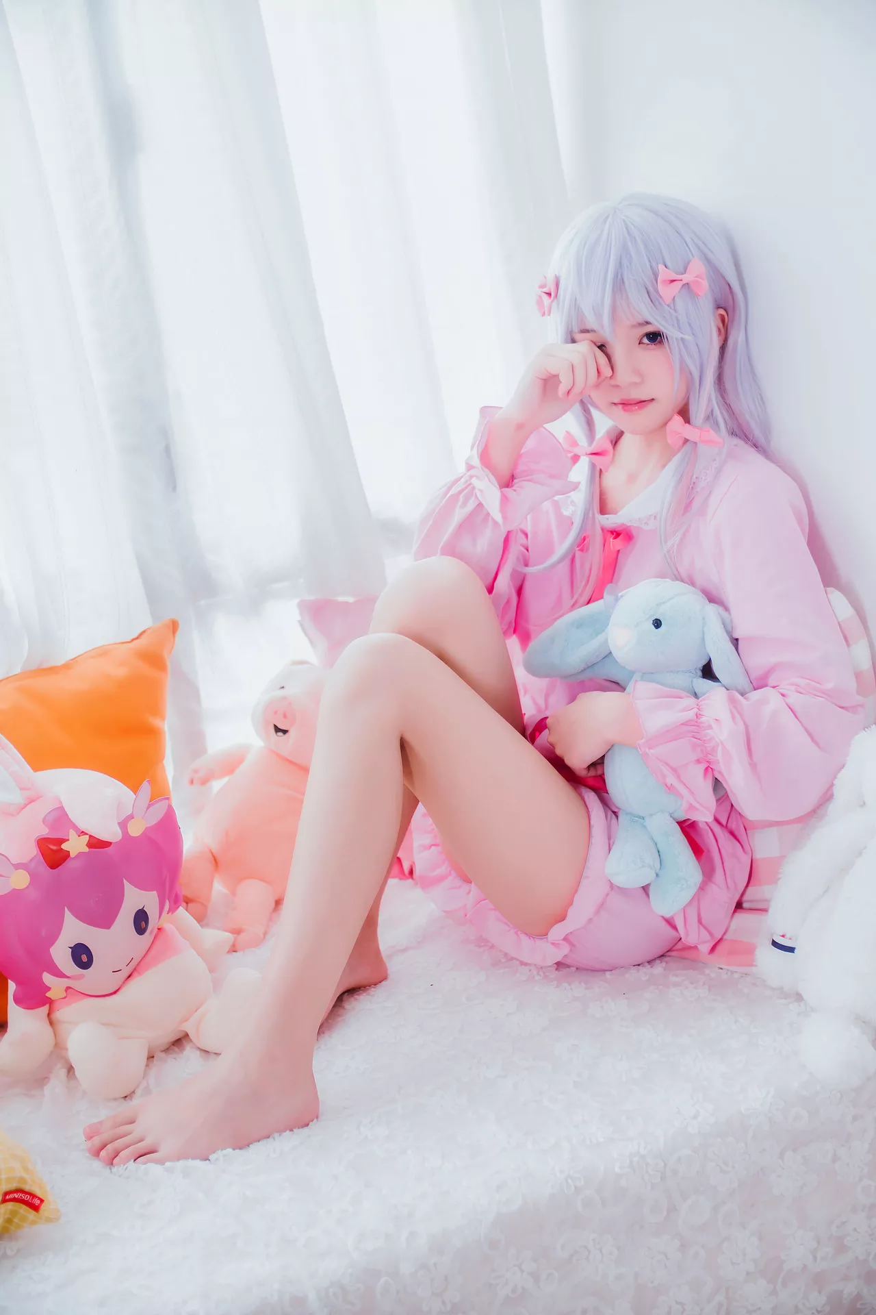 福报 Izumi sensei 喵】 和泉纱�F (Eromanga 樱桃 Sagiri 尤物 【Lori 先生) Cosplay