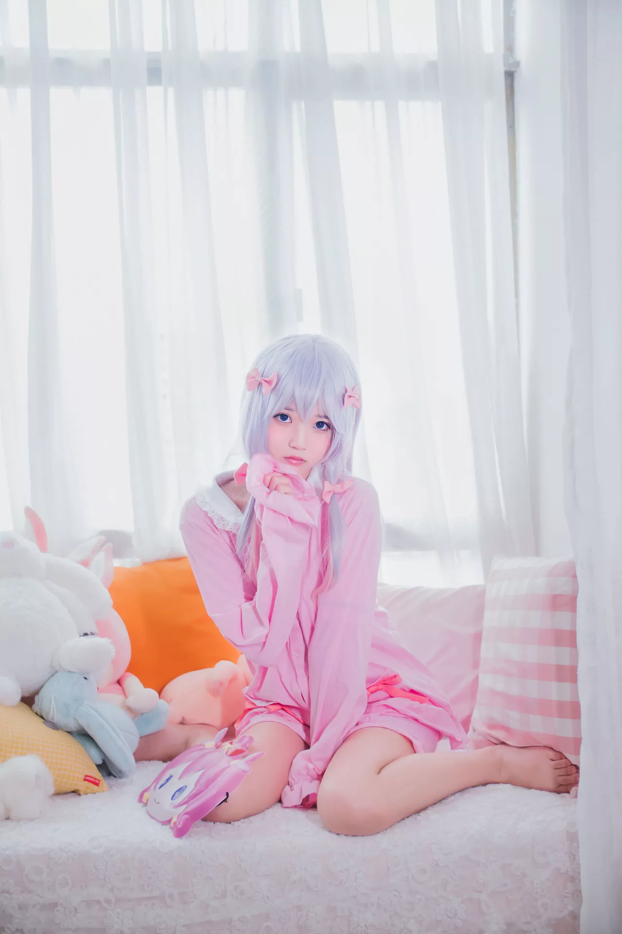 福报 Izumi sensei 喵】 和泉纱�F (Eromanga 樱桃 Sagiri 尤物 【Lori 先生) Cosplay