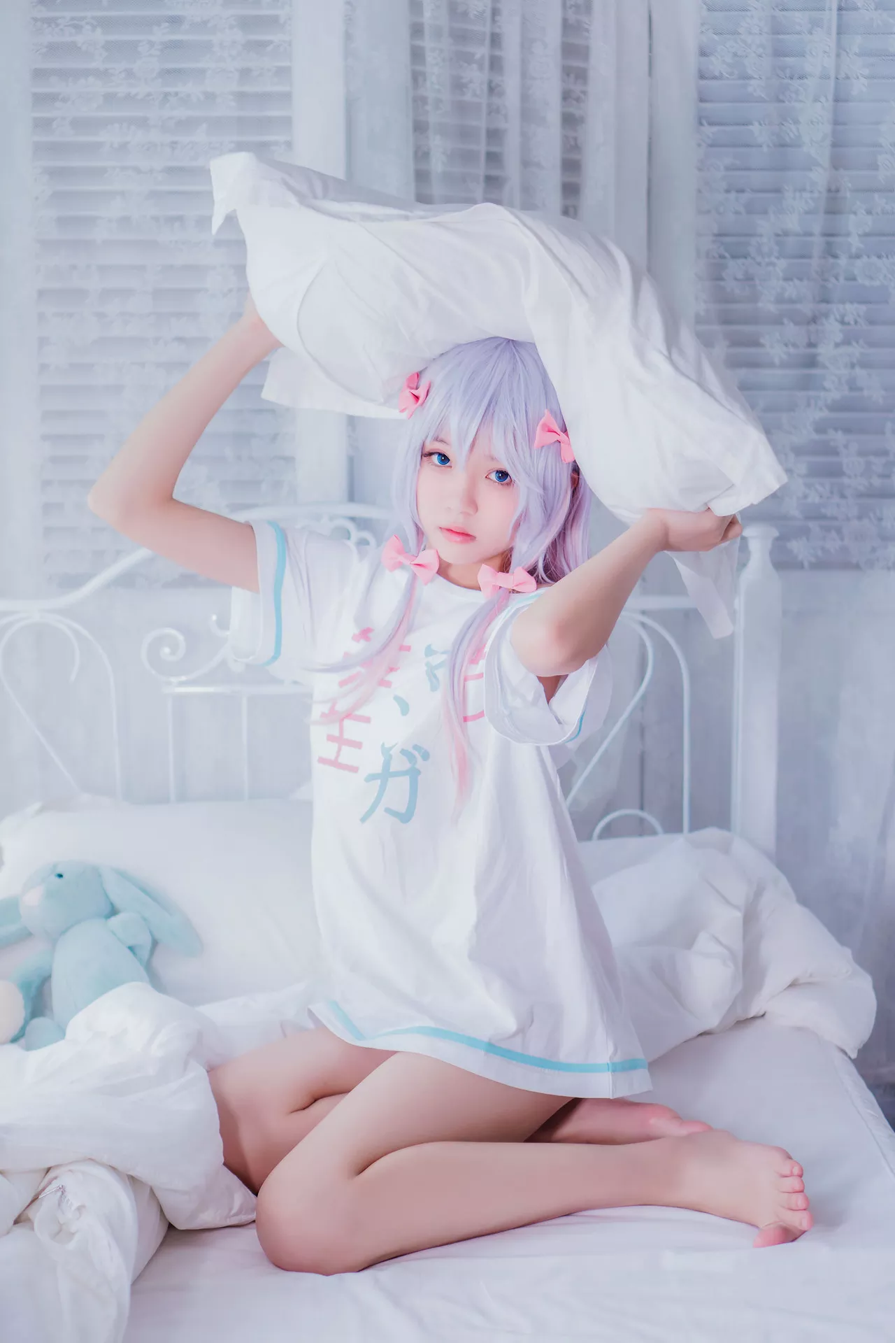 福报 Izumi sensei 喵】 和泉纱�F (Eromanga 樱桃 Sagiri 尤物 【Lori 先生) Cosplay