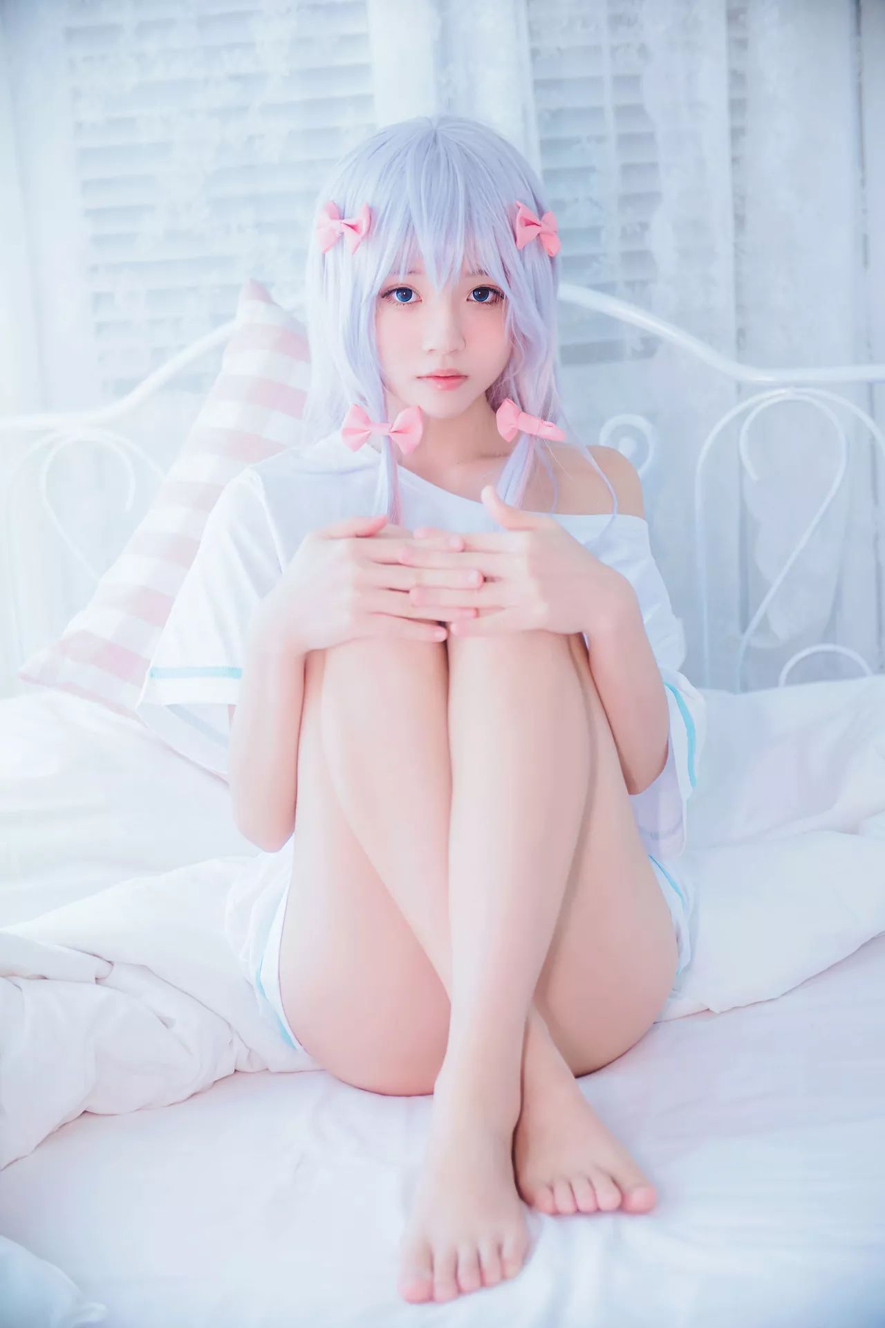 福报 Izumi sensei 喵】 和泉纱�F (Eromanga 樱桃 Sagiri 尤物 【Lori 先生) Cosplay