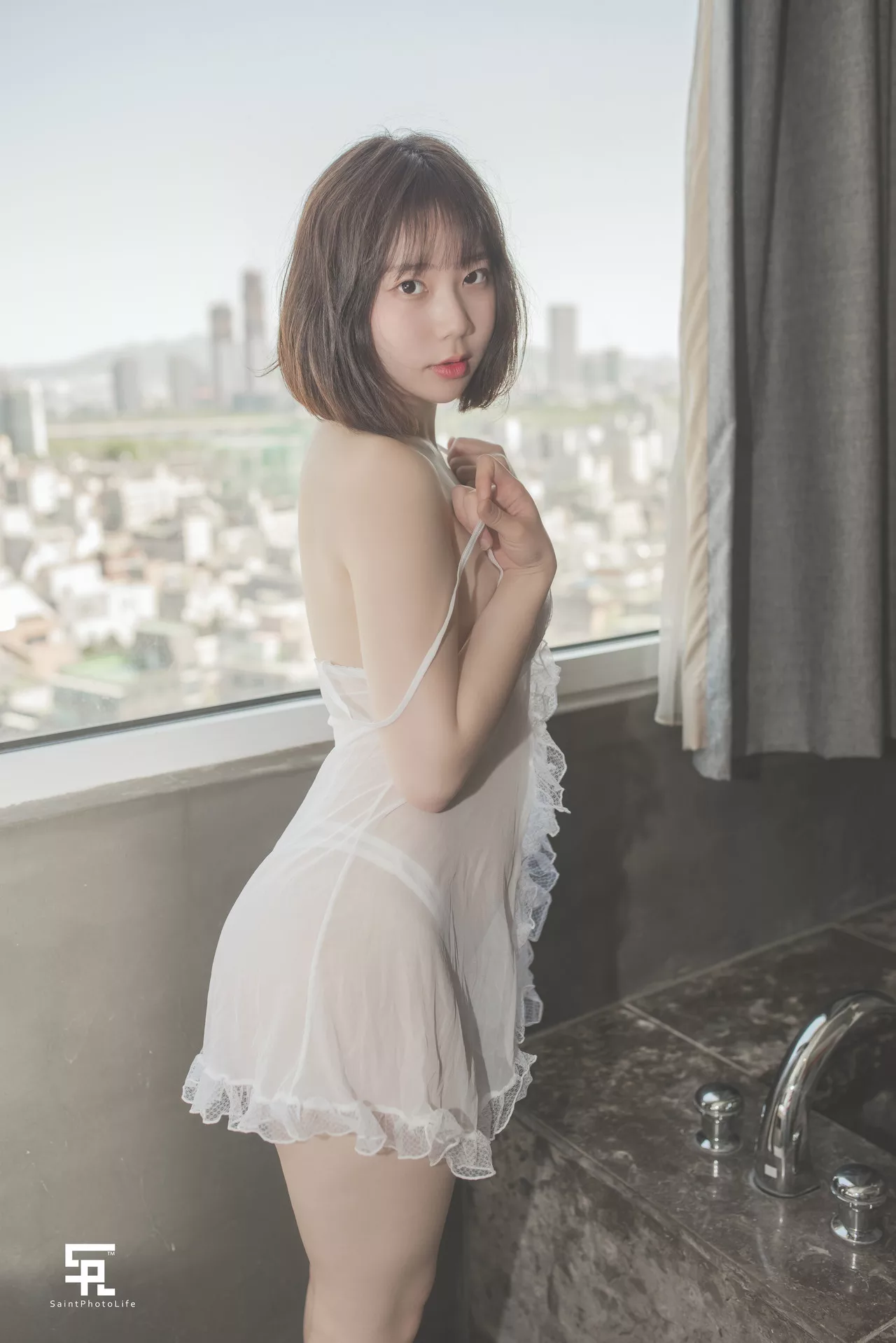 韩国 美人 Photolife MyuA 写真 (49P) Myua【SAINT Vol.3 遮光生活】