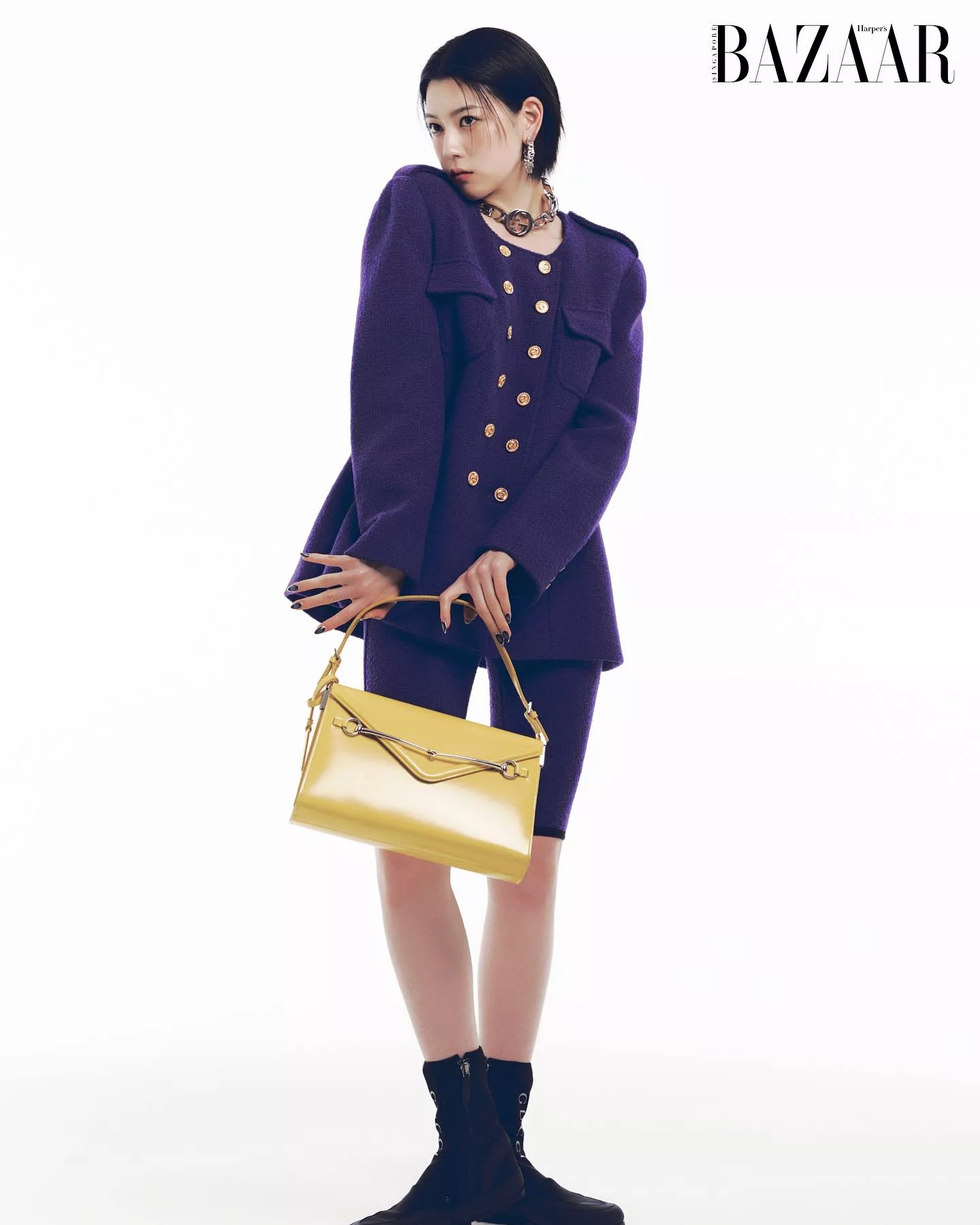 Bazaar Miyoshi s Ayaka 三吉彩花Harper 2024.2 Japan