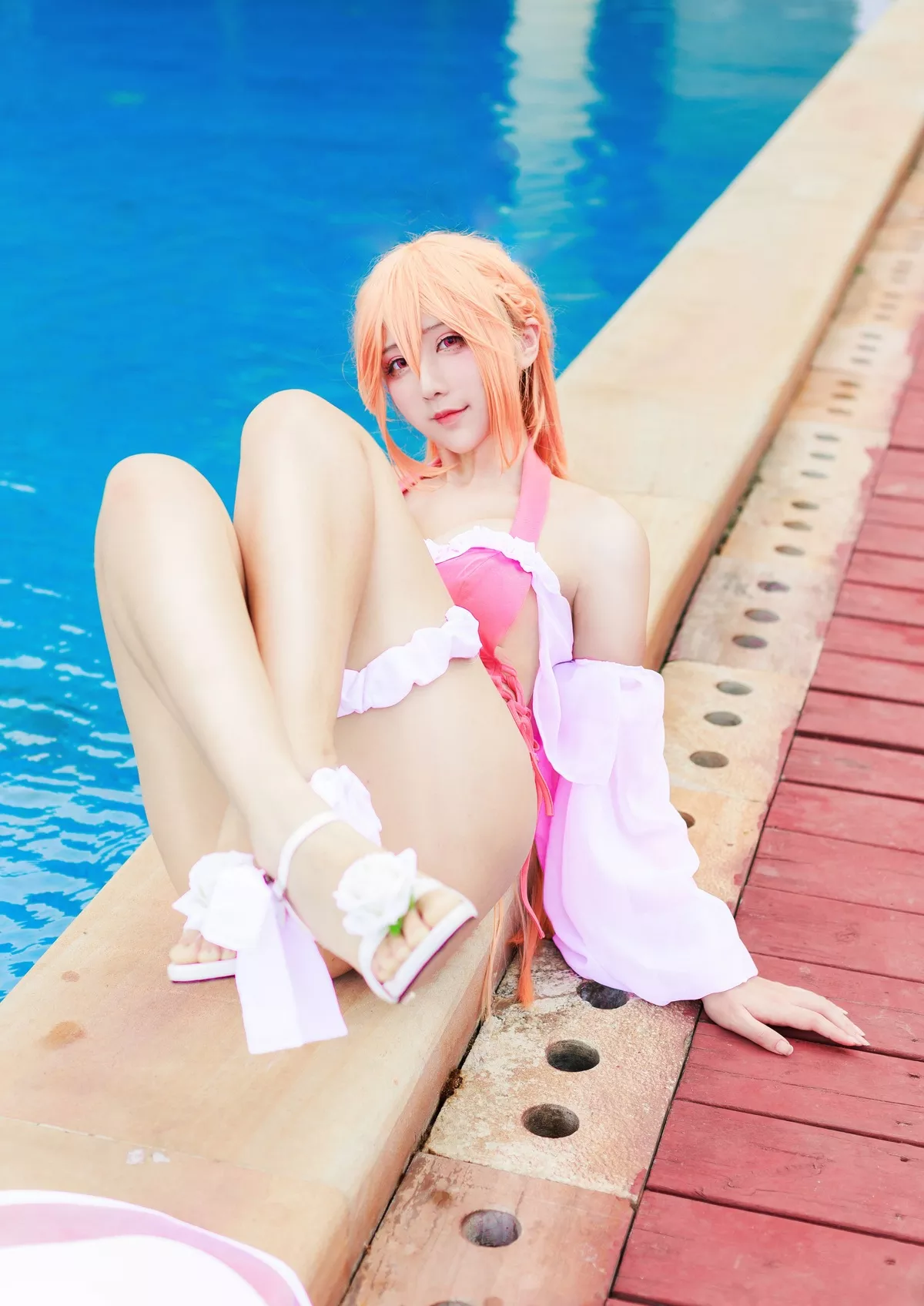 Ver. Jean】 Richelieu 福利 【九曲 黎塞留 Swimsuit Cosplay 女神