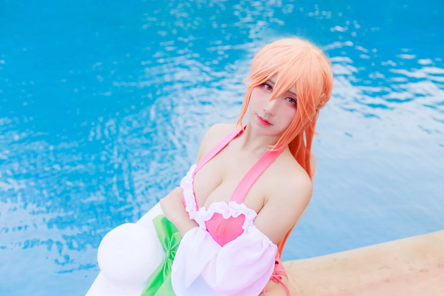 Ver. Jean】 Richelieu 福利 【九曲 黎塞留 Swimsuit Cosplay 女神