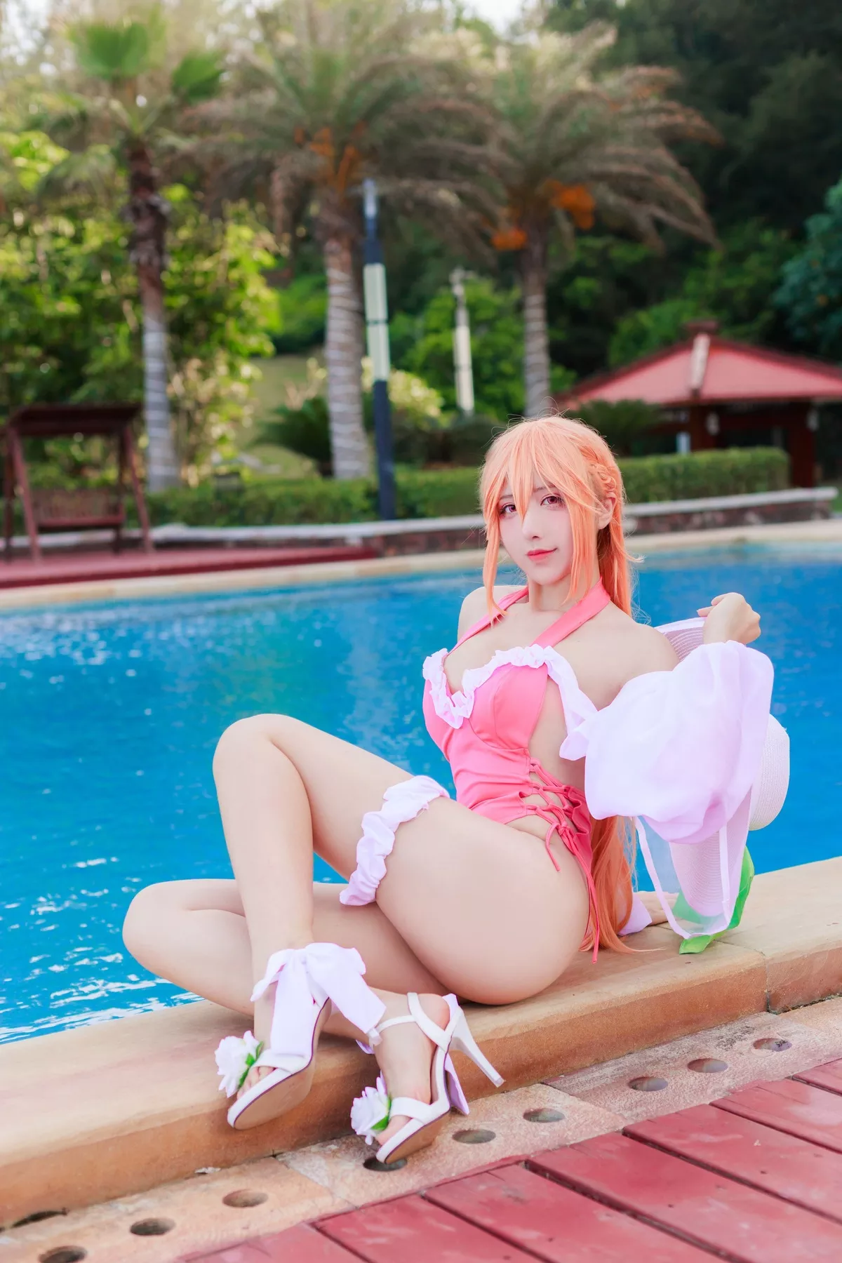 Ver. Jean】 Richelieu 福利 【九曲 黎塞留 Swimsuit Cosplay 女神