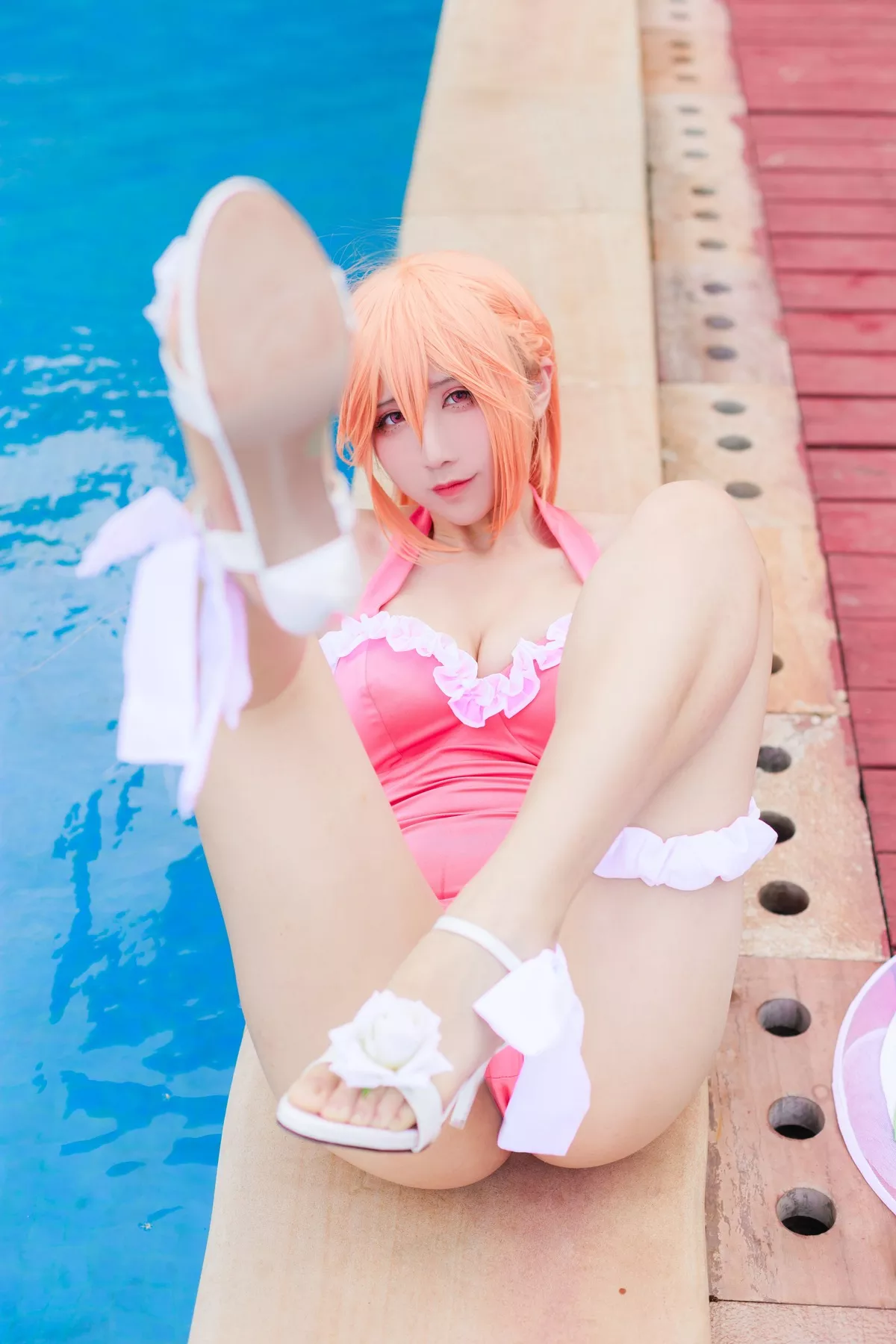 Ver. Jean】 Richelieu 福利 【九曲 黎塞留 Swimsuit Cosplay 女神