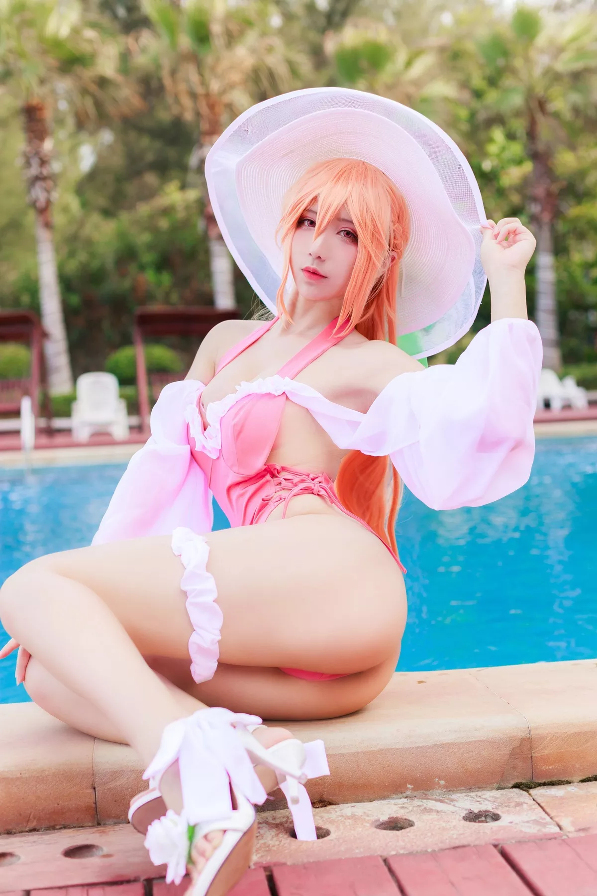 Ver. Jean】 Richelieu 福利 【九曲 黎塞留 Swimsuit Cosplay 女神