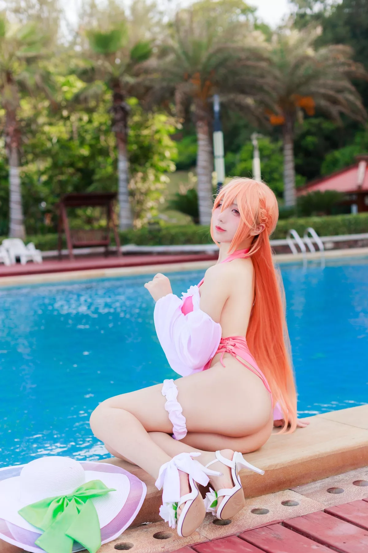 Ver. Jean】 Richelieu 福利 【九曲 黎塞留 Swimsuit Cosplay 女神