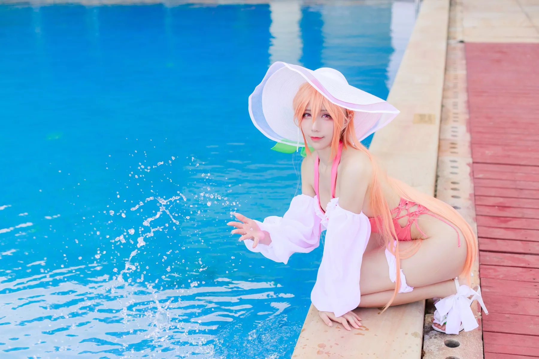 Ver. Jean】 Richelieu 福利 【九曲 黎塞留 Swimsuit Cosplay 女神