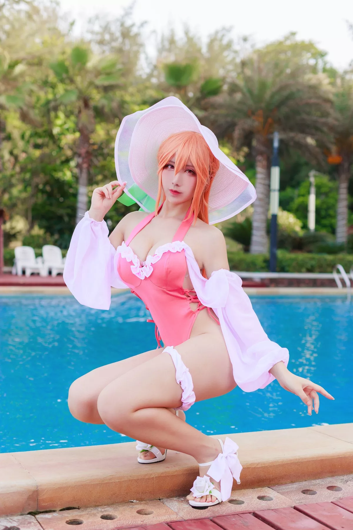 Ver. Jean】 Richelieu 福利 【九曲 黎塞留 Swimsuit Cosplay 女神