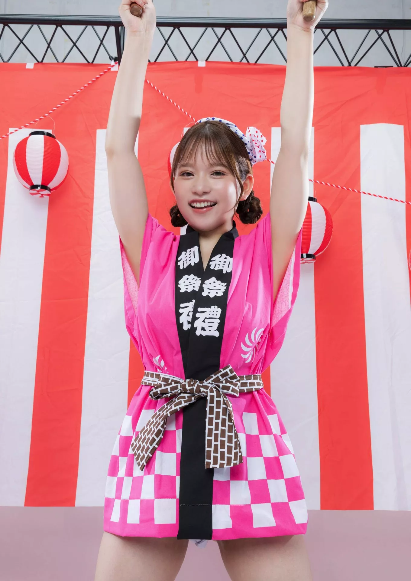 ) 栗山莉�w×桃园怜奈Shukan 高端大幅 (周刊 Post