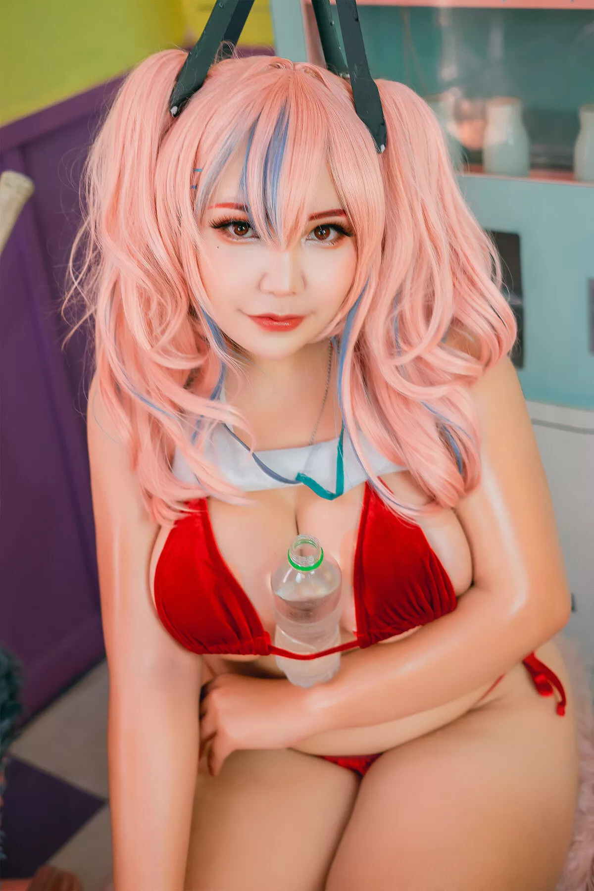 CHUPPY】 【QUEENIE Bremerton 丽人 Cosplay 布莱默顿 福报