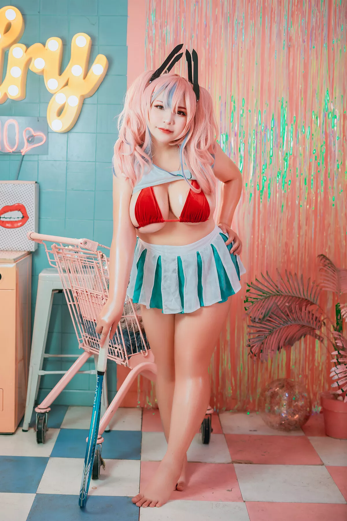 CHUPPY】 【QUEENIE Bremerton 丽人 Cosplay 布莱默顿 福报
