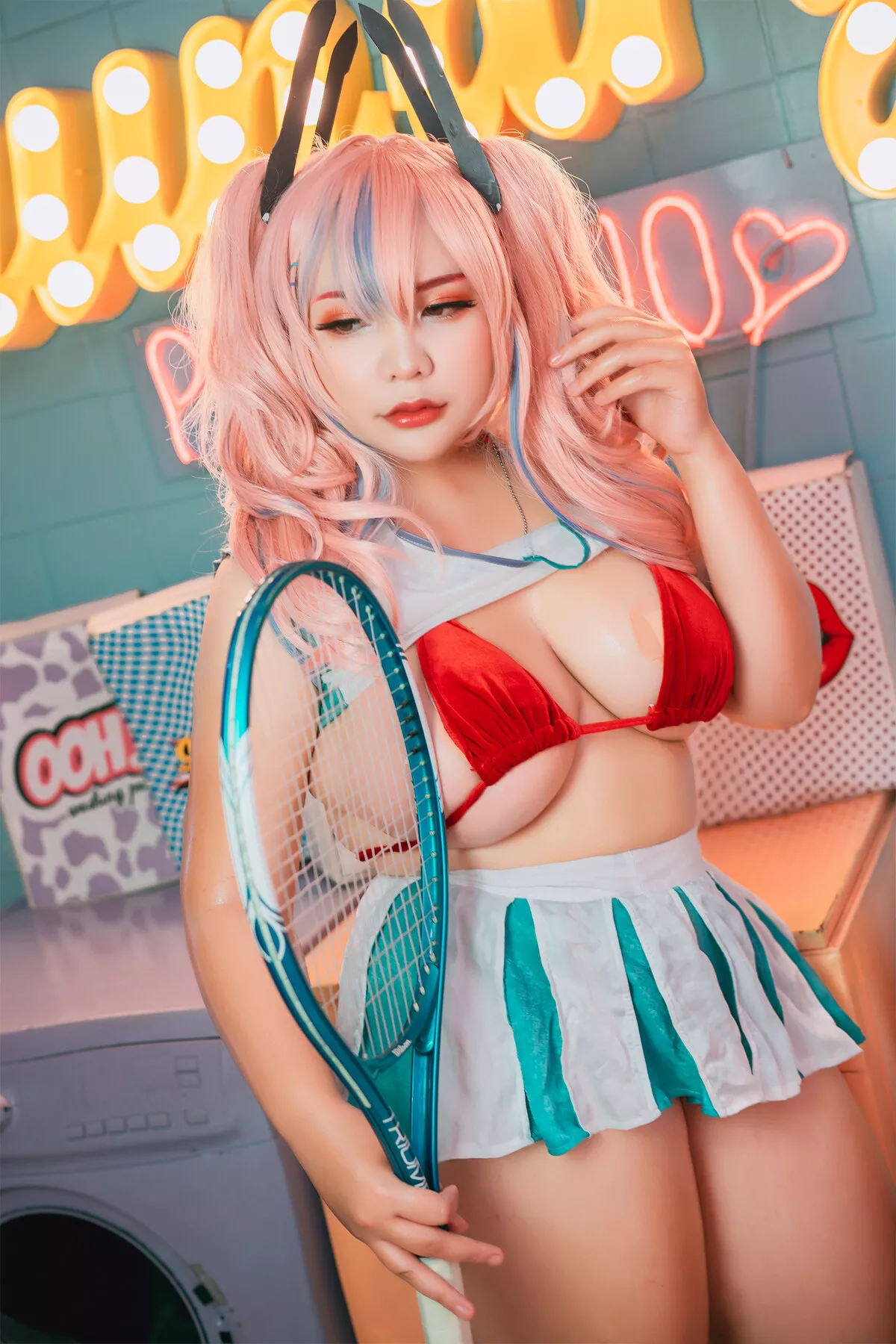 CHUPPY】 【QUEENIE Bremerton 丽人 Cosplay 布莱默顿 福报