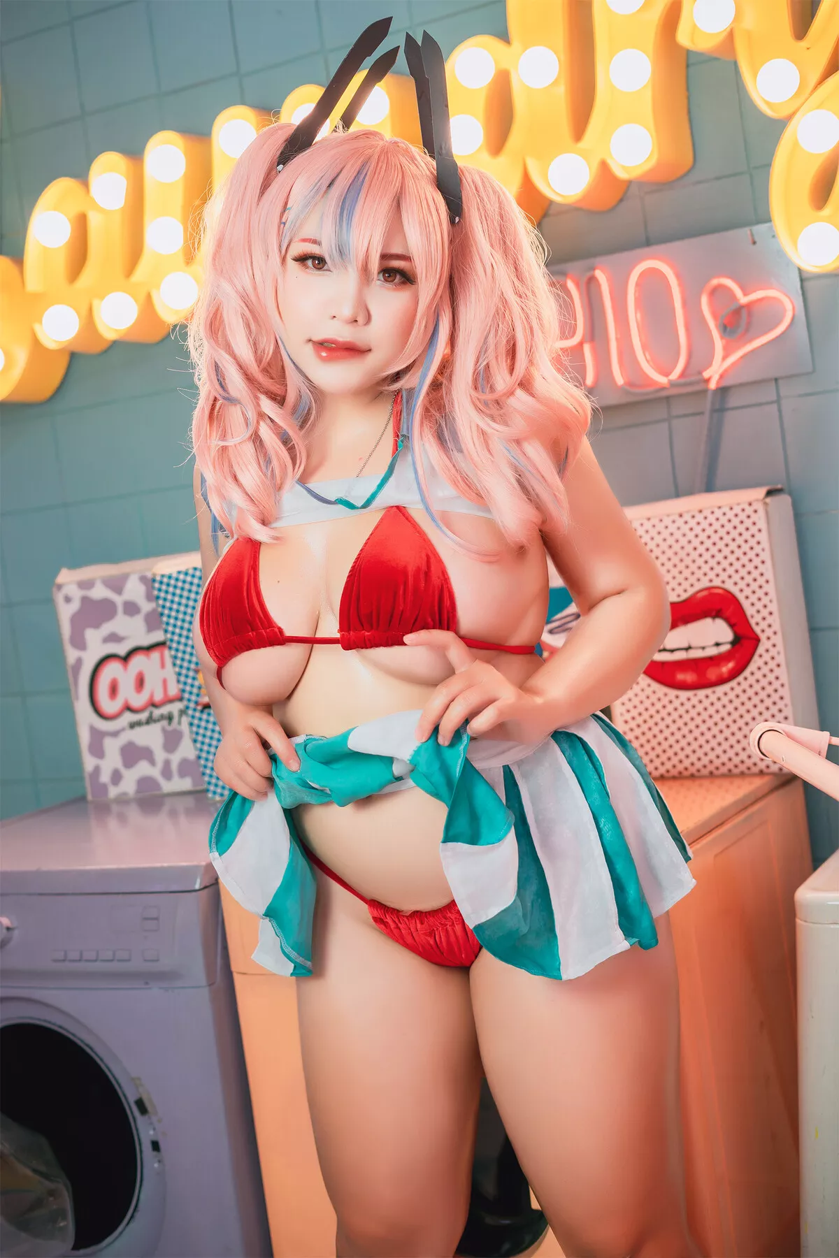 CHUPPY】 【QUEENIE Bremerton 丽人 Cosplay 布莱默顿 福报