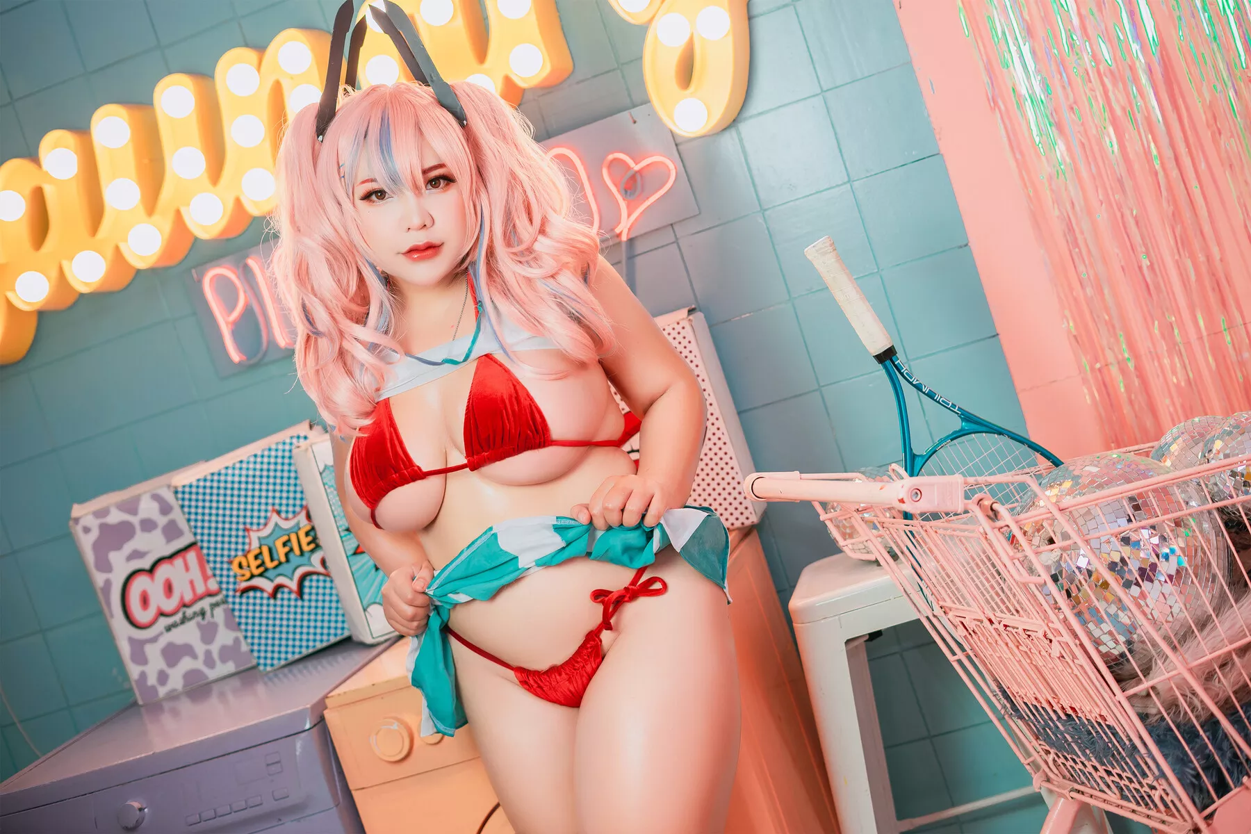 CHUPPY】 【QUEENIE Bremerton 丽人 Cosplay 布莱默顿 福报