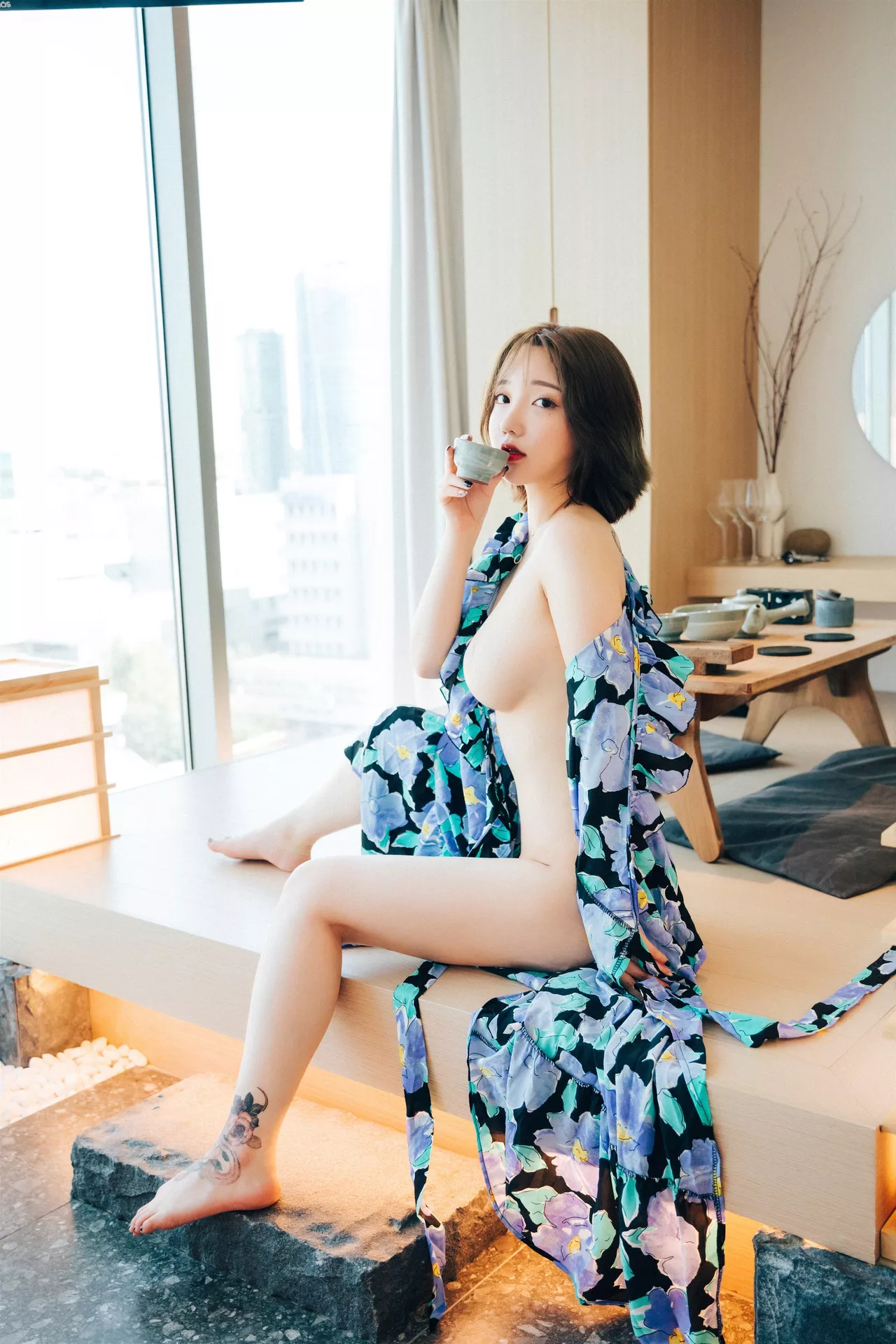 尤物 Yeeun【Loozy Hotel 高丽 全集修正 Lover 尤物 in 淫惰同学 Son 写真 写真】 高丽
