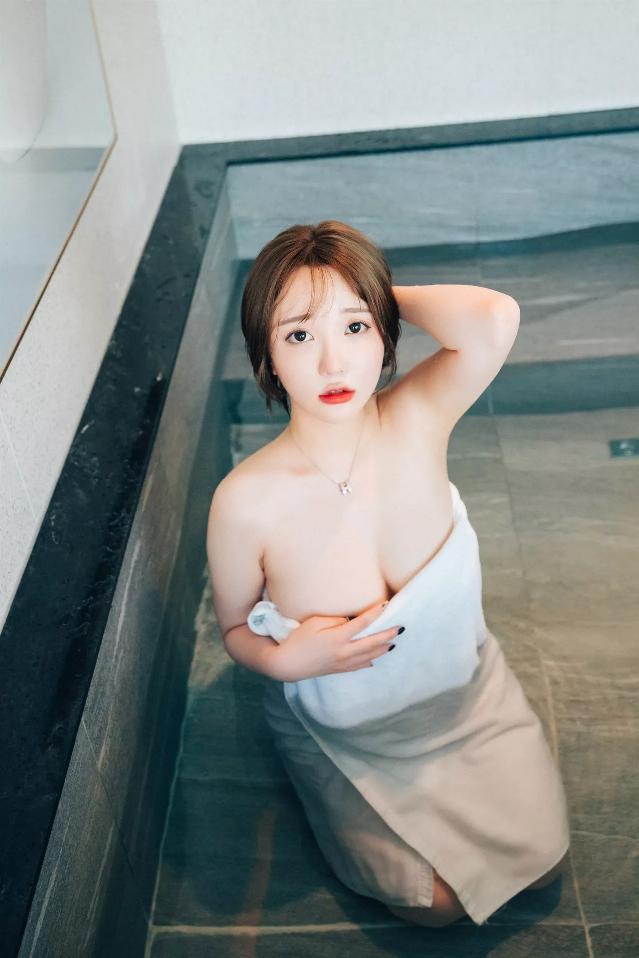 尤物 Yeeun【Loozy Hotel 高丽 全集修正 Lover 尤物 in 淫惰同学 Son 写真 写真】 高丽