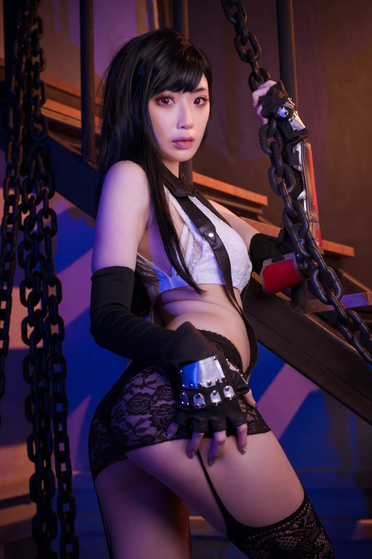 【KIYO】 福利 Cosplay Tifa 丽人 Lockhart
