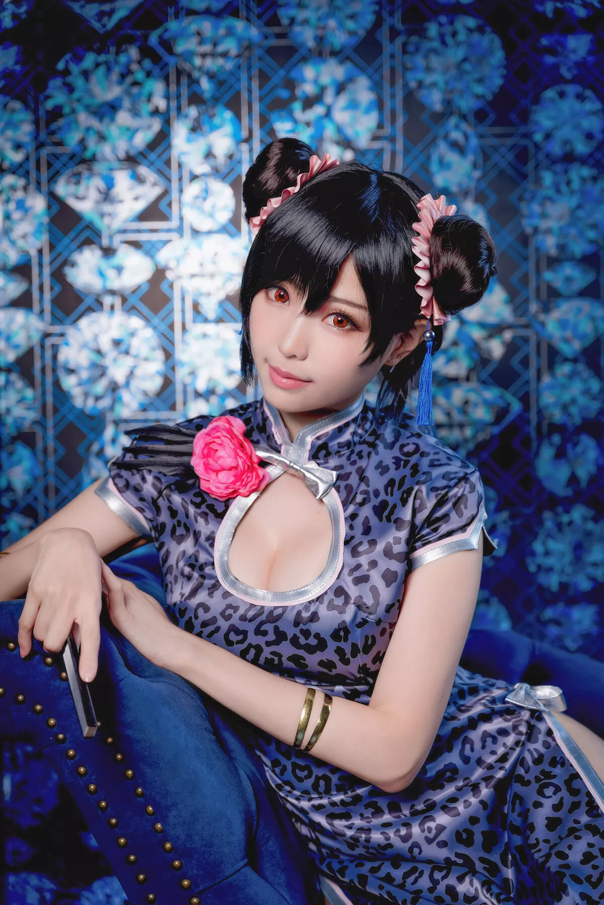 Cosplay 福报 【Ely】 美人 VII Fantasy Qipao Final Tifa Lockhart