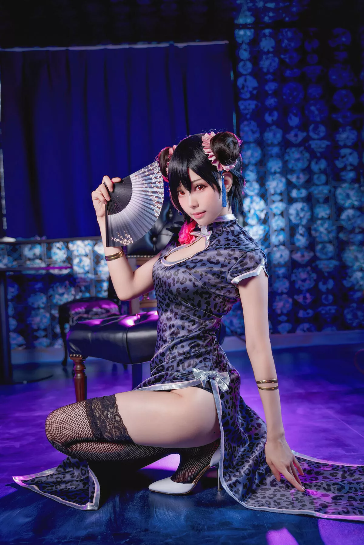 Cosplay 福报 【Ely】 美人 VII Fantasy Qipao Final Tifa Lockhart