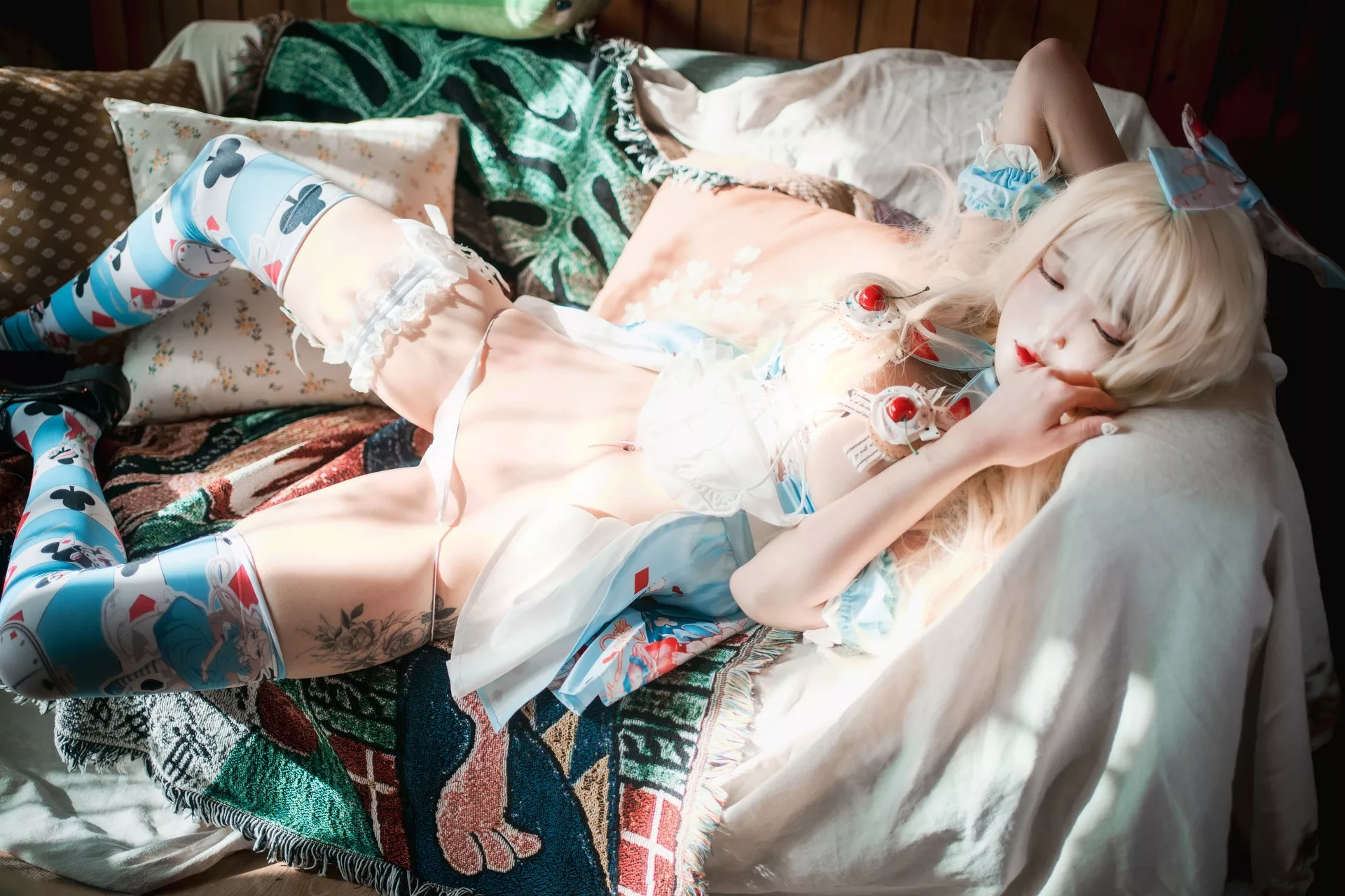 大佳玩】 【DJAWA 韩国 Aram Alice Creamy 全集修正 魅模 写真