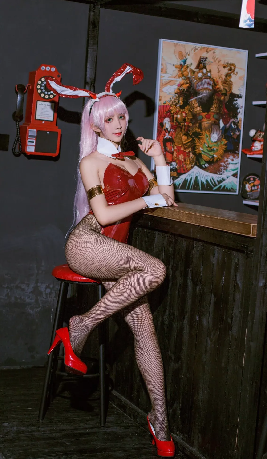 Jean】 Zerotwo in 福利 franxx) 美人 【九曲 Bunny Cosplay (Darling the