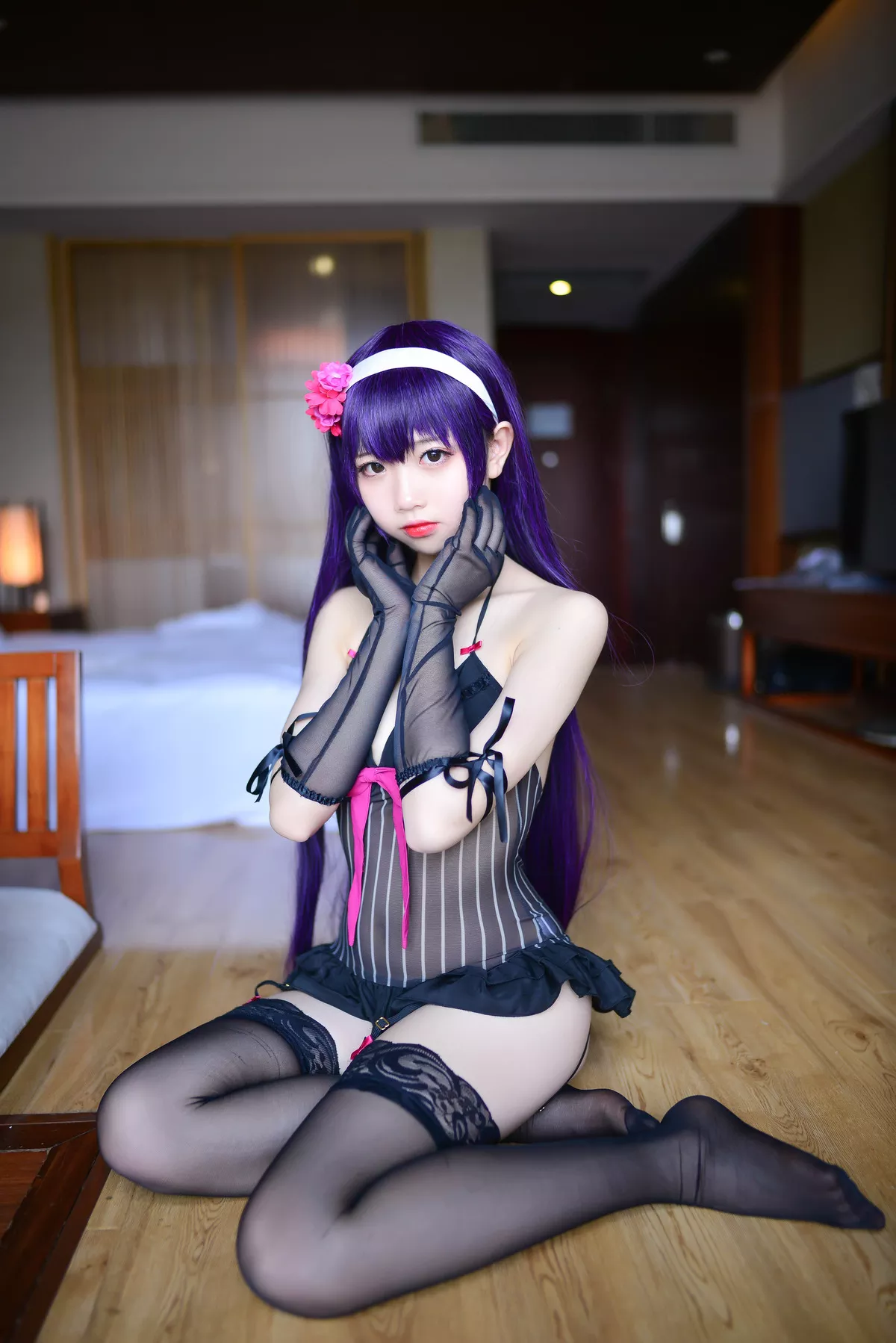Utaha SAMA】 内衣 【雪琪 霞之丘 Kasumigaoka 福利 Cosplay 诗羽 美人