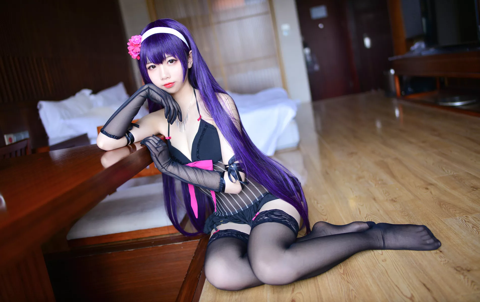Utaha SAMA】 内衣 【雪琪 霞之丘 Kasumigaoka 福利 Cosplay 诗羽 美人