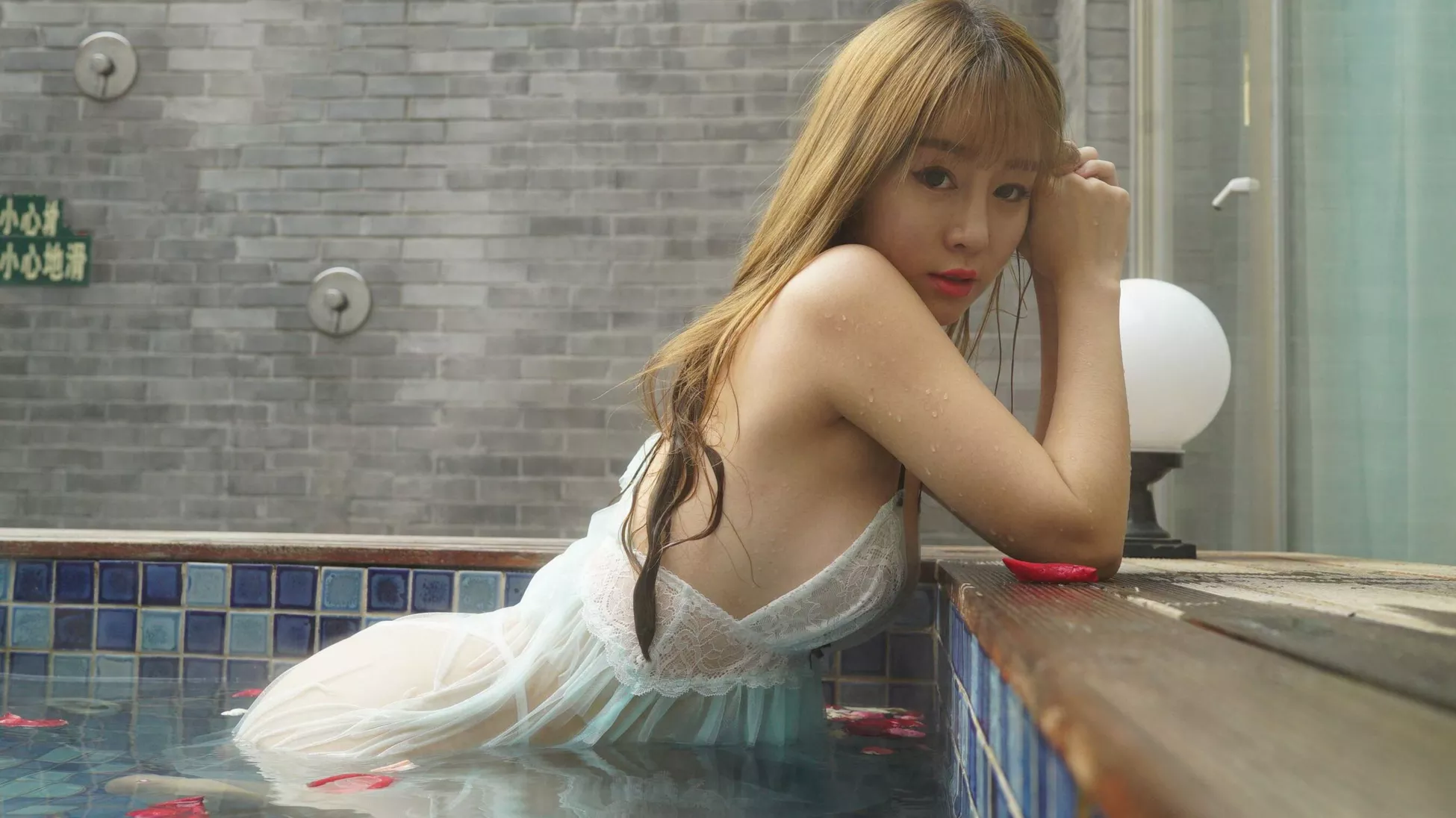 & 温泉女 高品质艺术图组图 王雨纯 贝贝