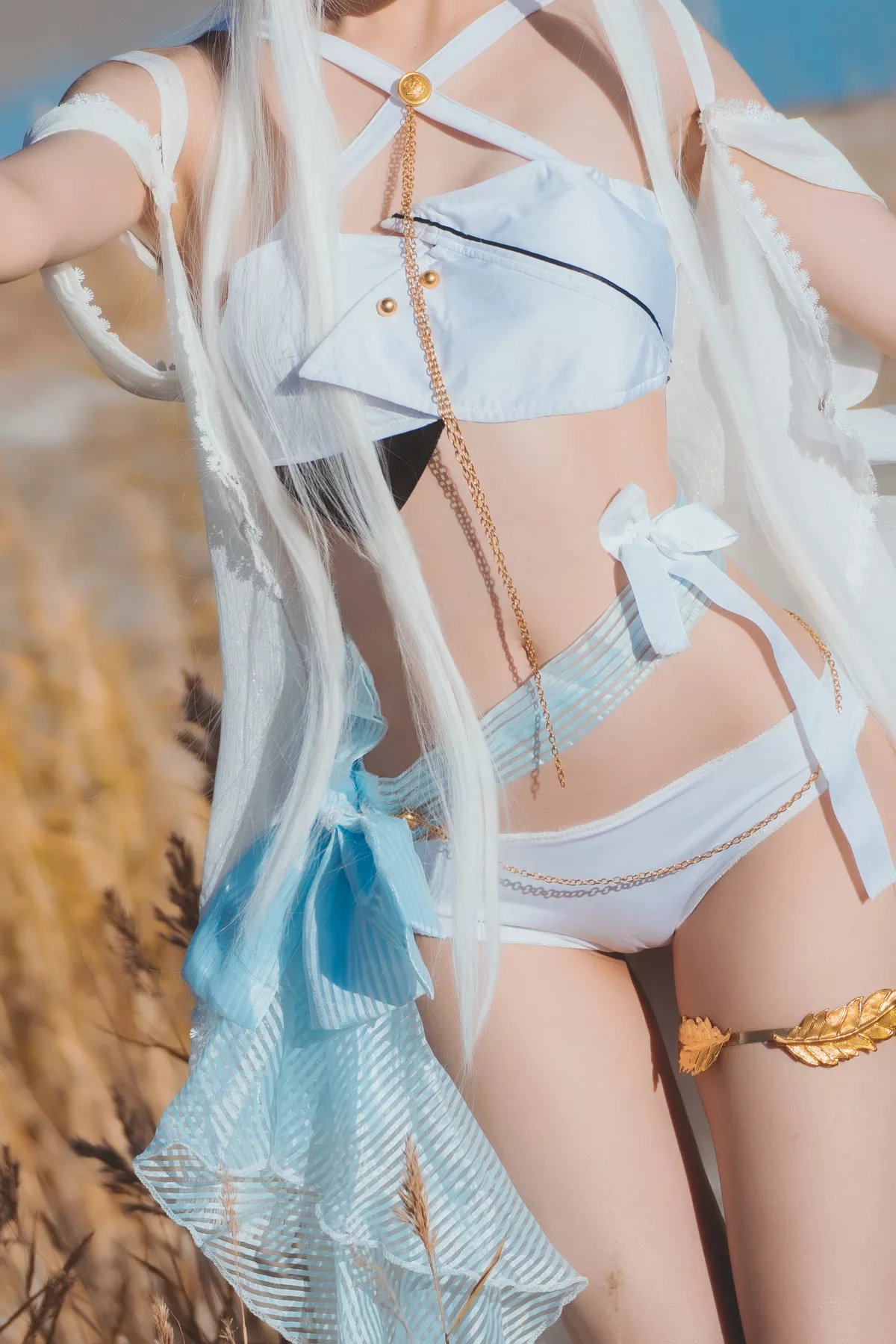 明日方舟 美人 白金 【�@桃喵】 SD05】 Cosplay 福报 【灿阳朝露