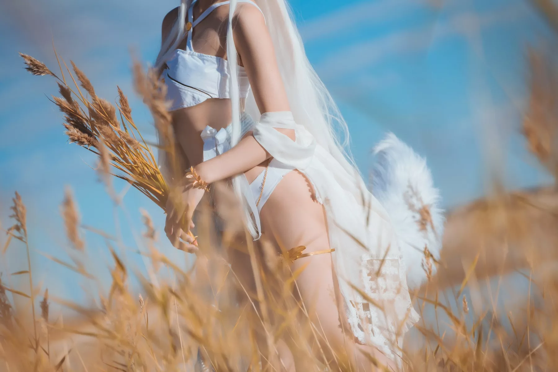 明日方舟 美人 白金 【�@桃喵】 SD05】 Cosplay 福报 【灿阳朝露