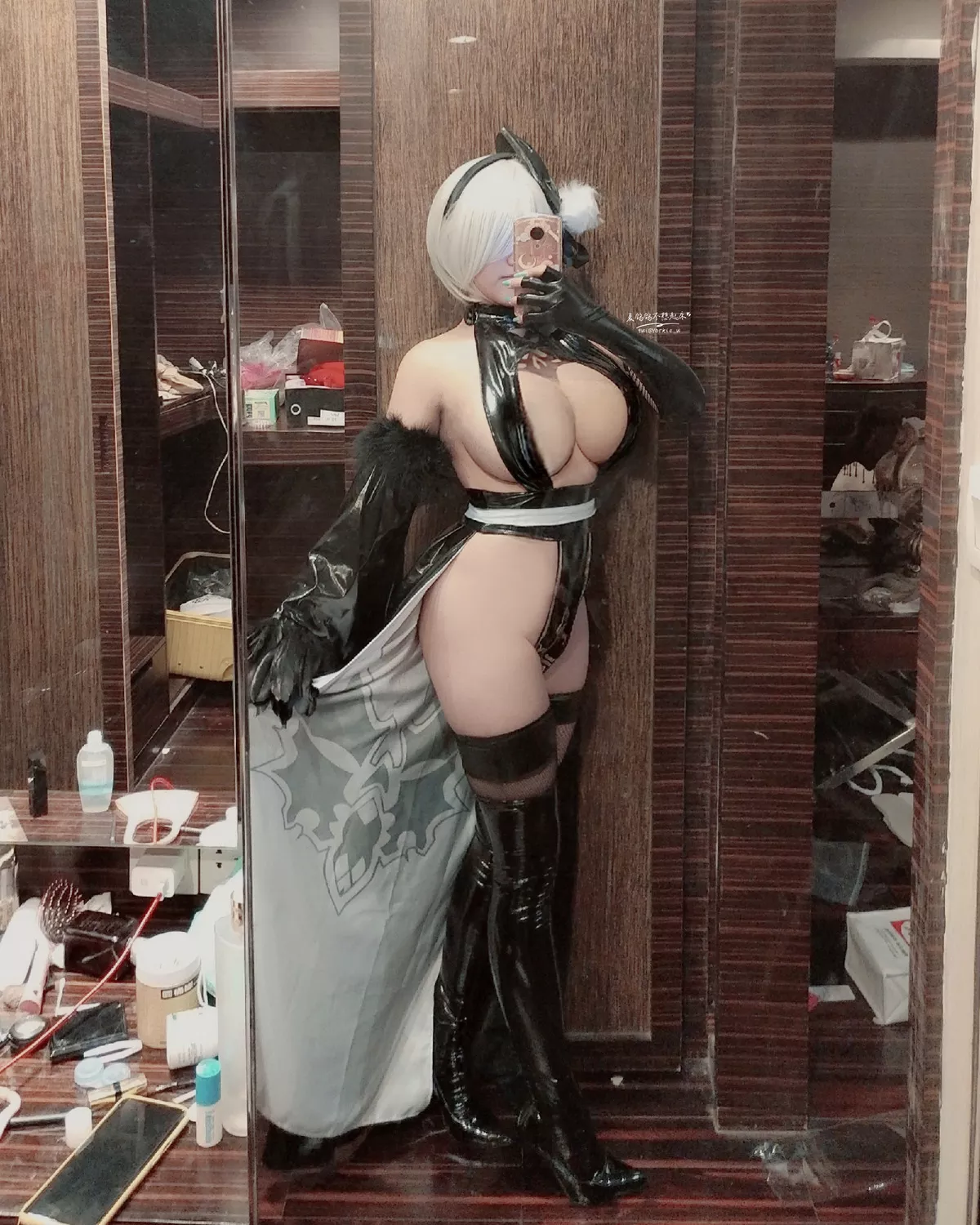 019 忍者2b 【夏鸽鸽不想起床】 福利 尤物 Automata Cosplay Nier