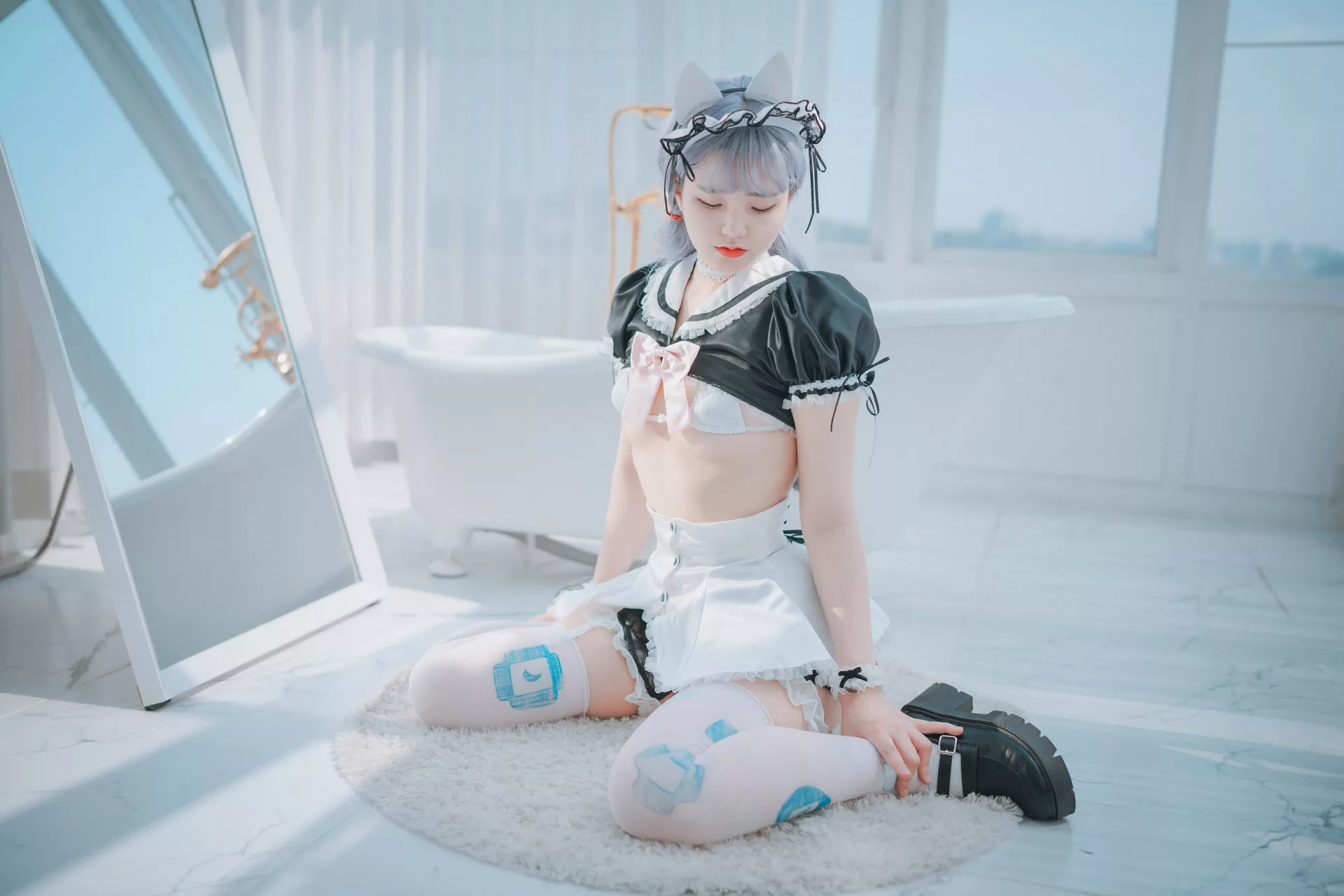 南韩 Maid (101P) 【DJAWA 大佳玩 高清写真图集】 南韩 Mansion 艳模 Set.2 艳模 写真 Jenny Jeong Vol.2