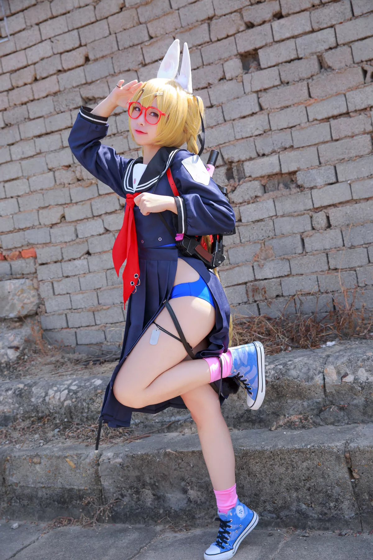 Cosplay 旋风校服 SR 【G44 福利 美人 3MP Frontline 不会受伤】 Girls