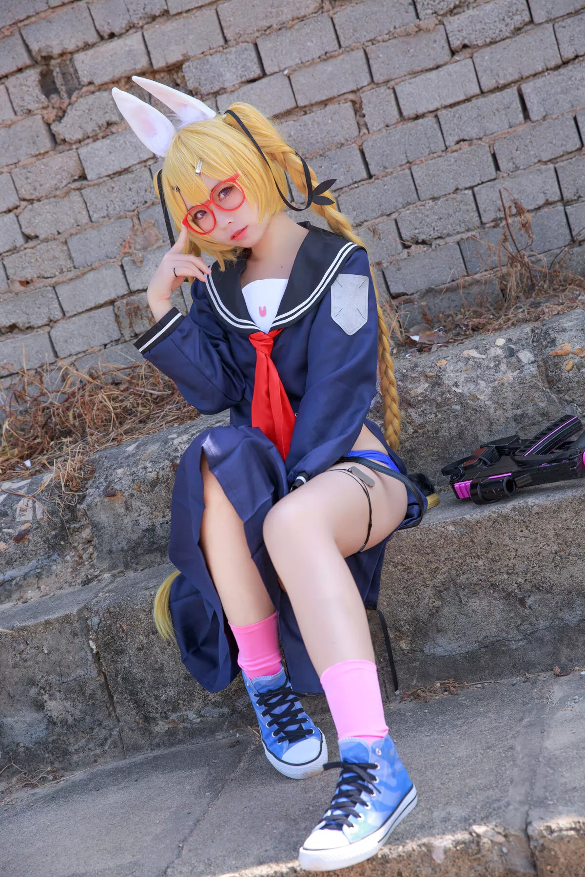 Cosplay 旋风校服 SR 【G44 福利 美人 3MP Frontline 不会受伤】 Girls