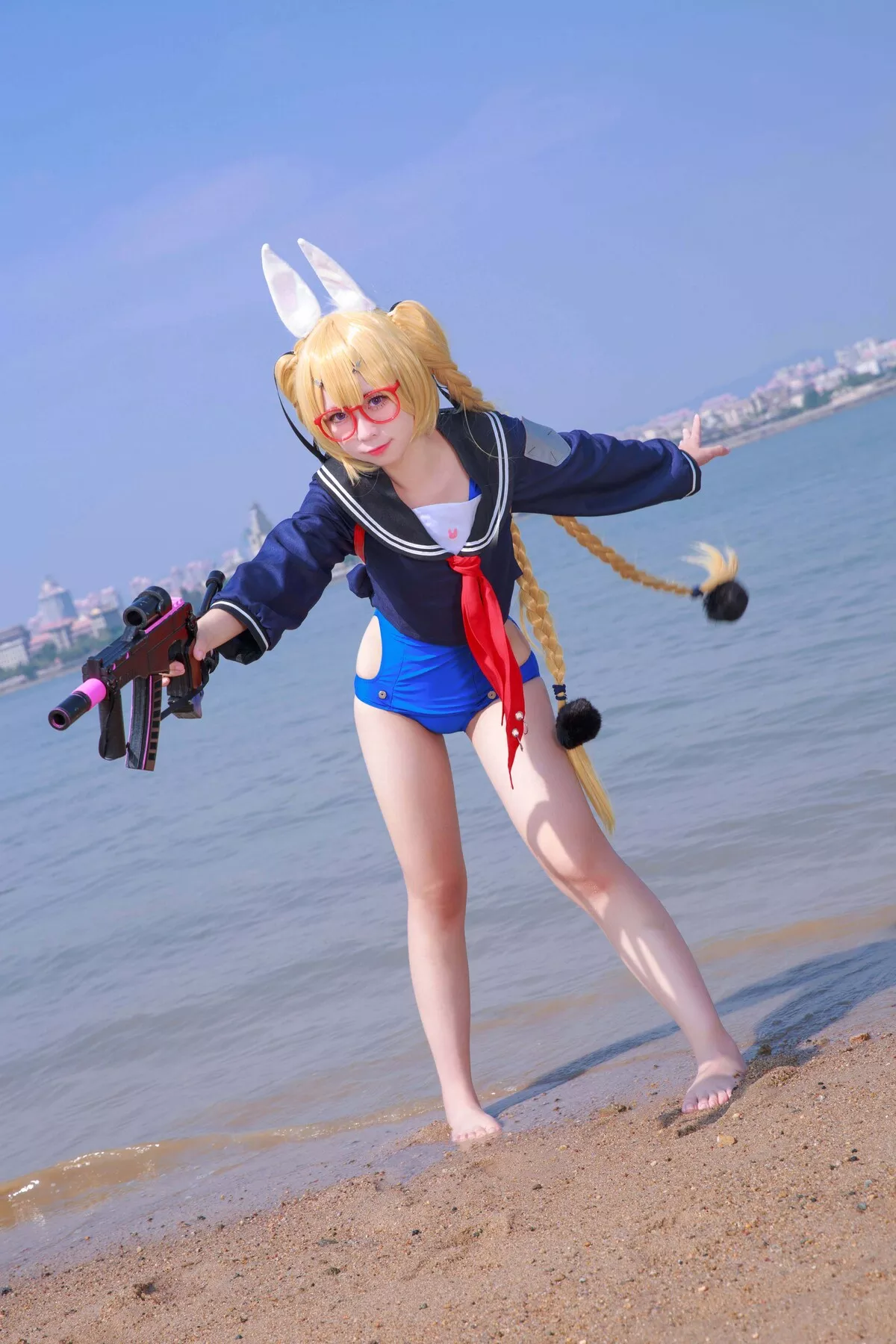 Cosplay 旋风校服 SR 【G44 福利 美人 3MP Frontline 不会受伤】 Girls