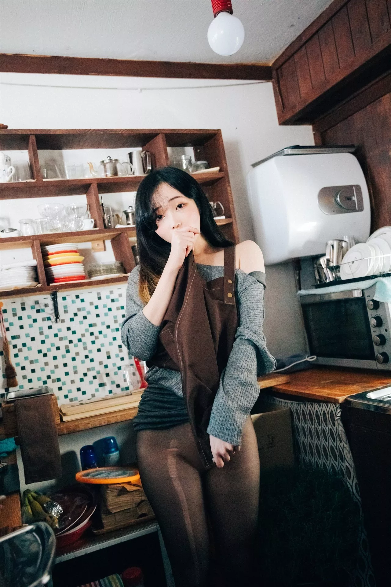 淫惰少女 美女 南韩 南韩 Bambi【Loozy Alba Cafe 全集修正 美女 写真 写真】