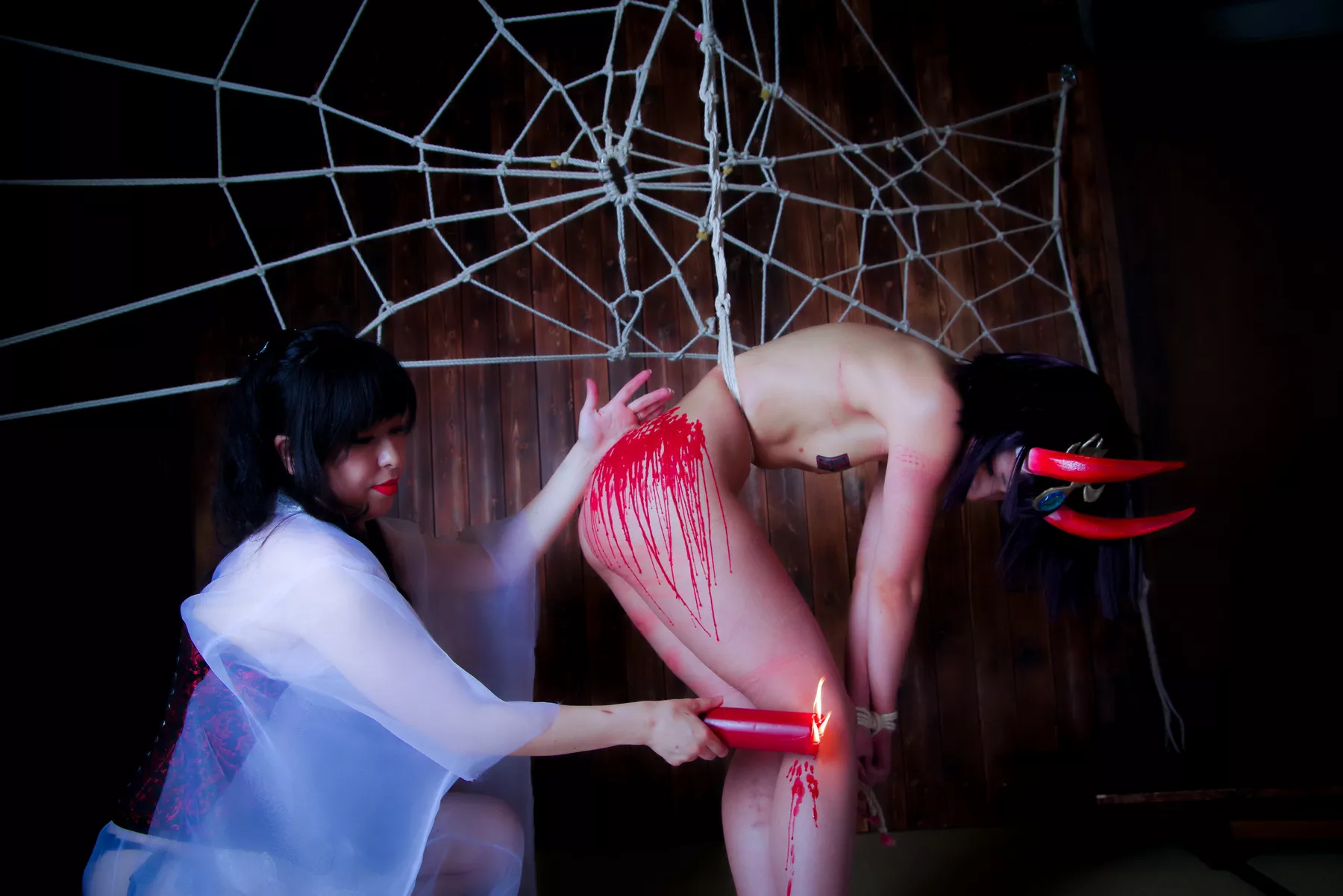千�I万�`神鞭鬼缚 紧缚、�`�T、表现がありますので苦手な方はお控えください。 福报 丽人 COMO.EXE】 Cosplay No.2 【こも