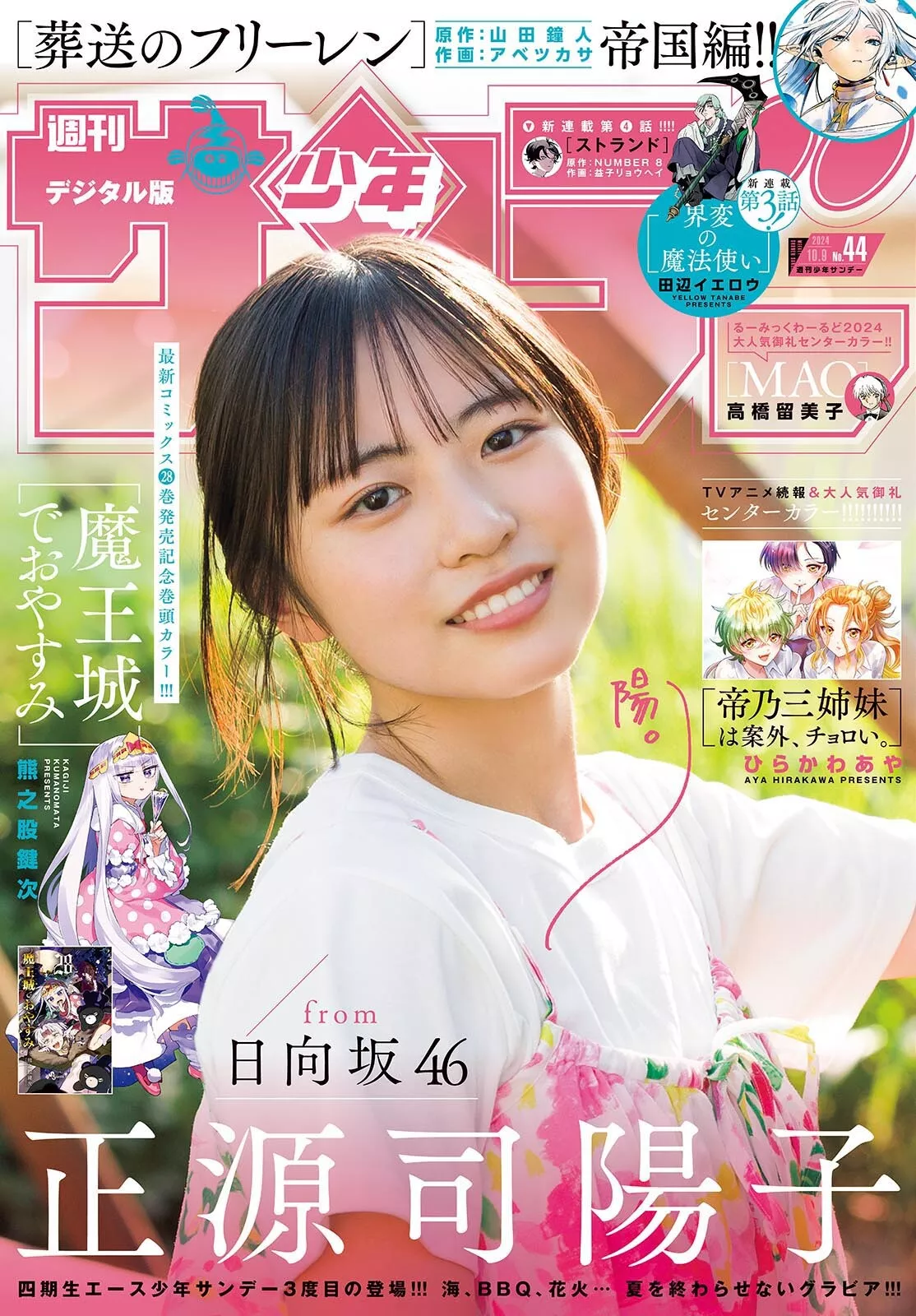 Shogenji Yoko 正源司阳子Shonen Sunday 全集修正 2024