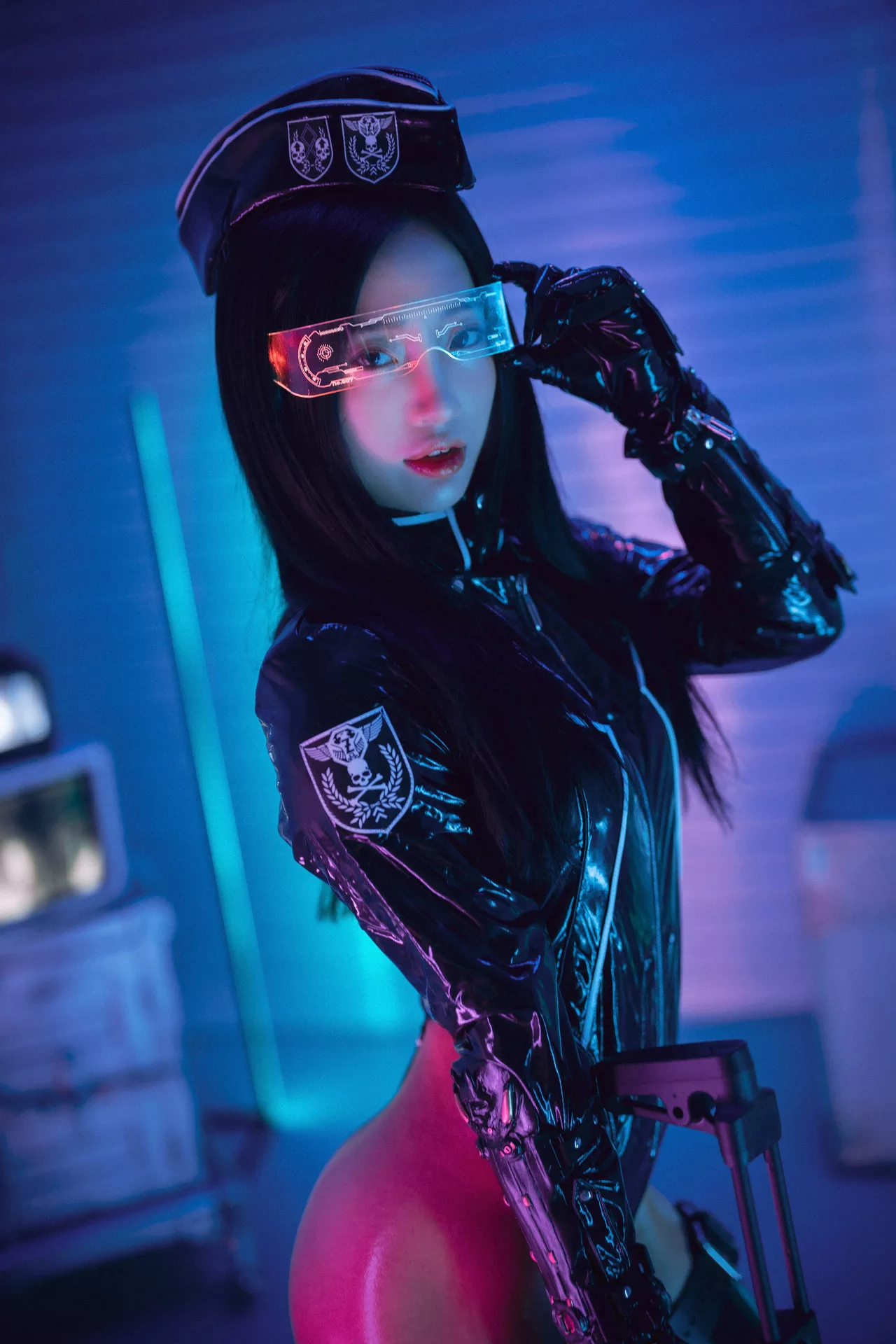 辣模 (Ver.A 大佳玩】 Naughty Operators 全集修正 写真 Queen【DJAWA Booty 南韩 B)