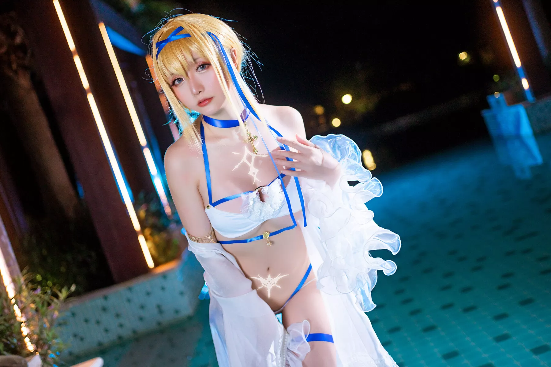 Jeanne Cosplay ( 贞德 星之迟迟】 佳人 Arc ) 福报 d 【Hoshilily