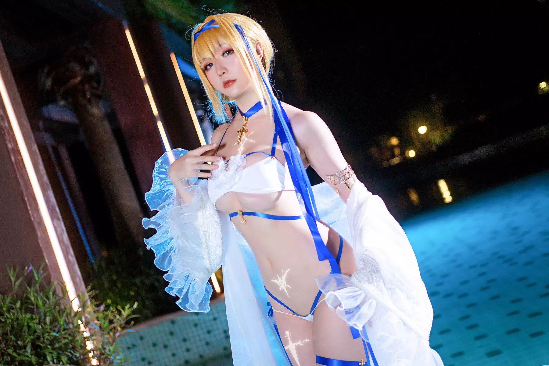 Jeanne Cosplay ( 贞德 星之迟迟】 佳人 Arc ) 福报 d 【Hoshilily